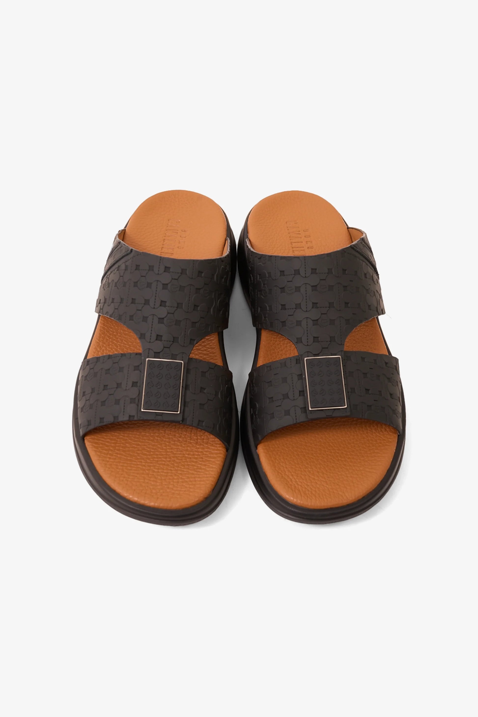 Cavalier Uomo Men's TheraBounce Prestige Sandals Black MSDCVTB4003
