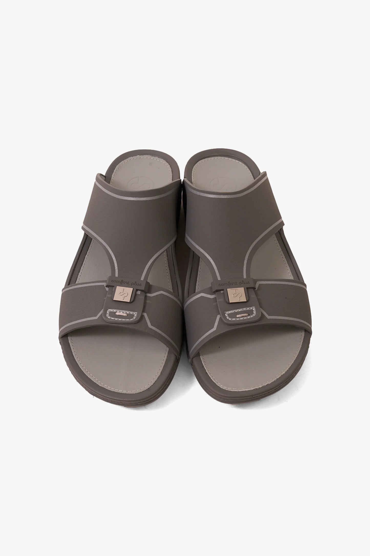 Comfort Plus Men's Equilibrium Walk Arabic Sandals Grey MSDGBCPAS107