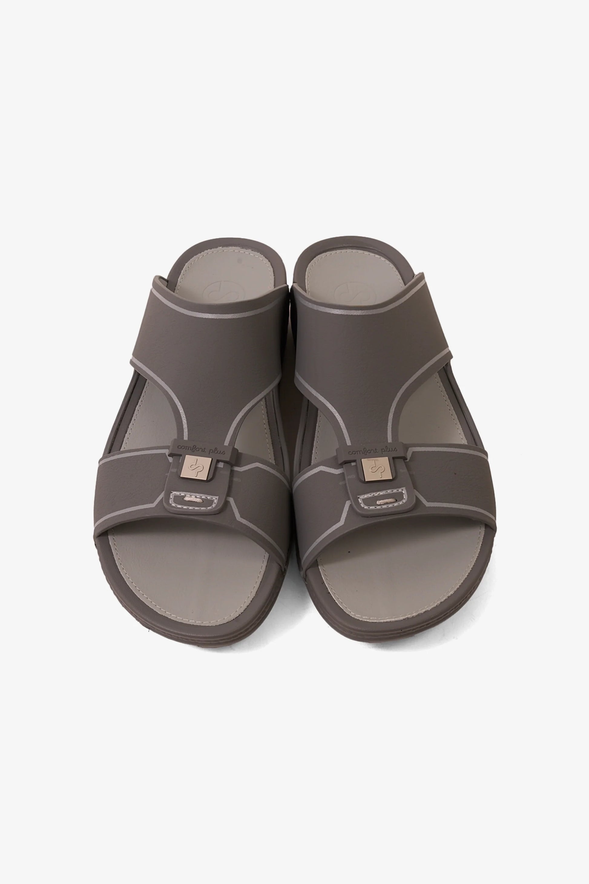Comfort Plus Men's Equilibrium Walk Arabic Sandals Grey MSDGBCPAS107