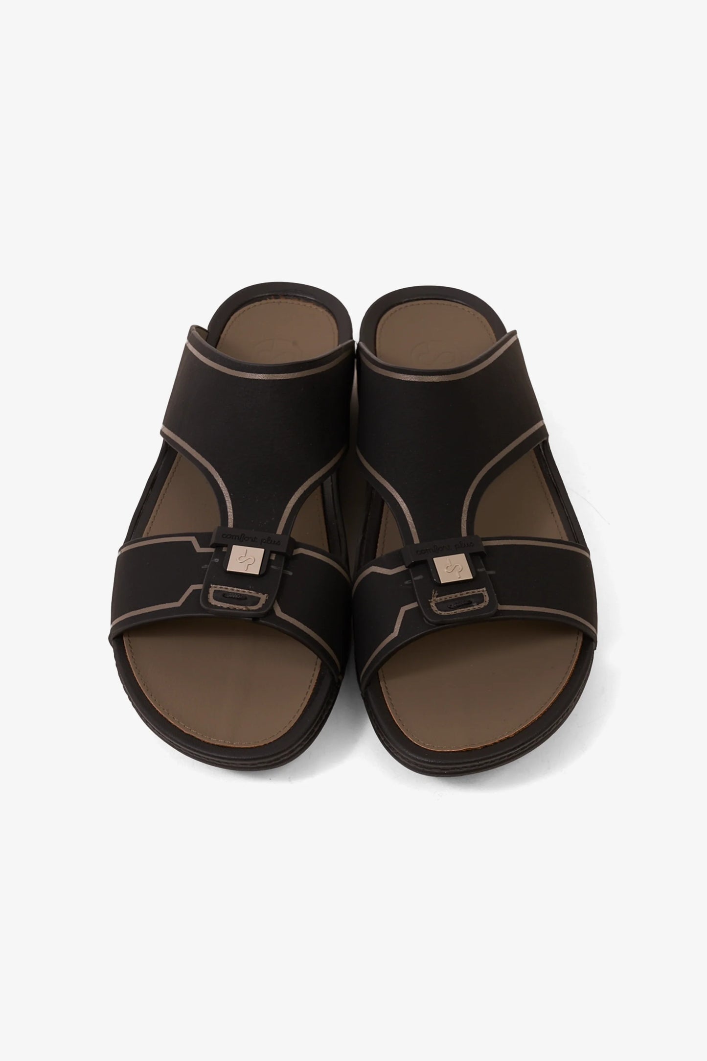 Comfort Plus Men's Equilibrium Walk Arabic Sandals Black MSDGBCPAS107