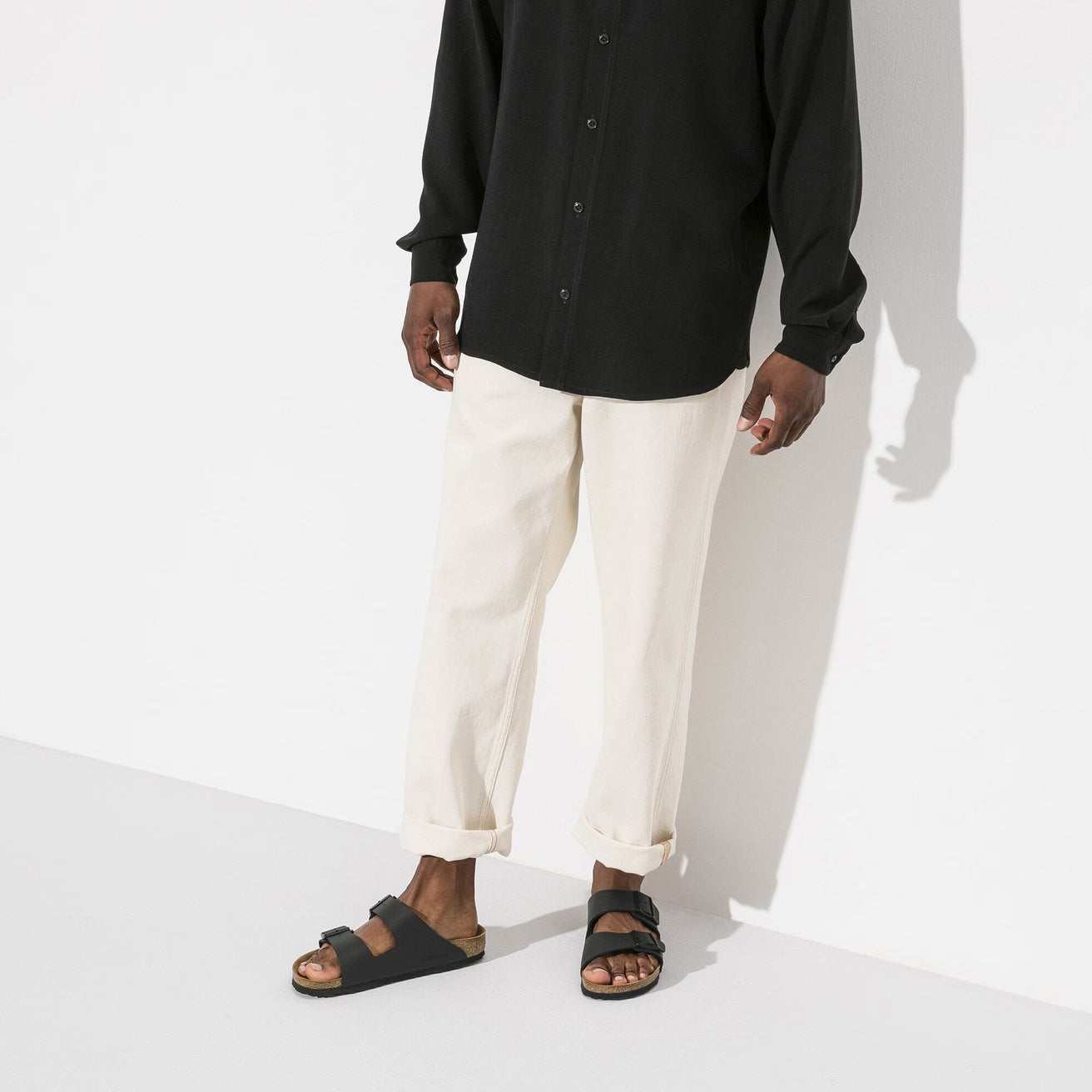 BIRKENSTOCK ARIZONA BF MENS  BLACK