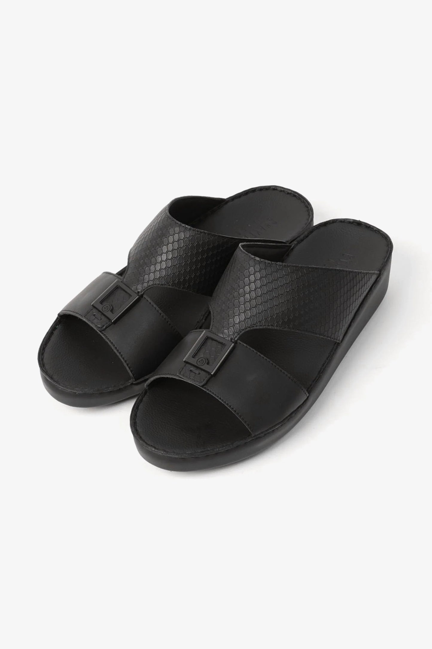 Cavalier Uomo Men's Arabic Sandals Black CV1110