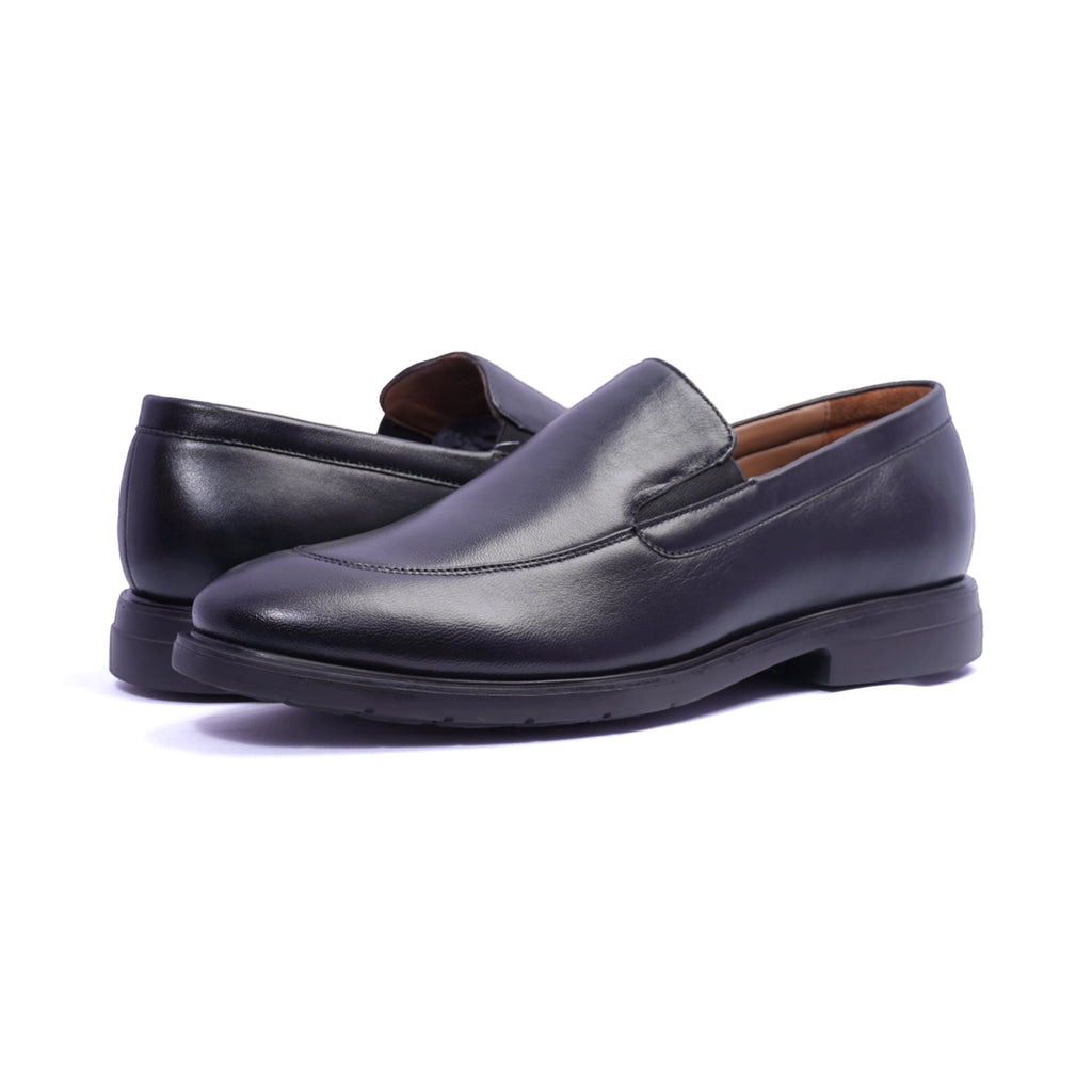 Comfort Plus Classic Penny Loafers Black