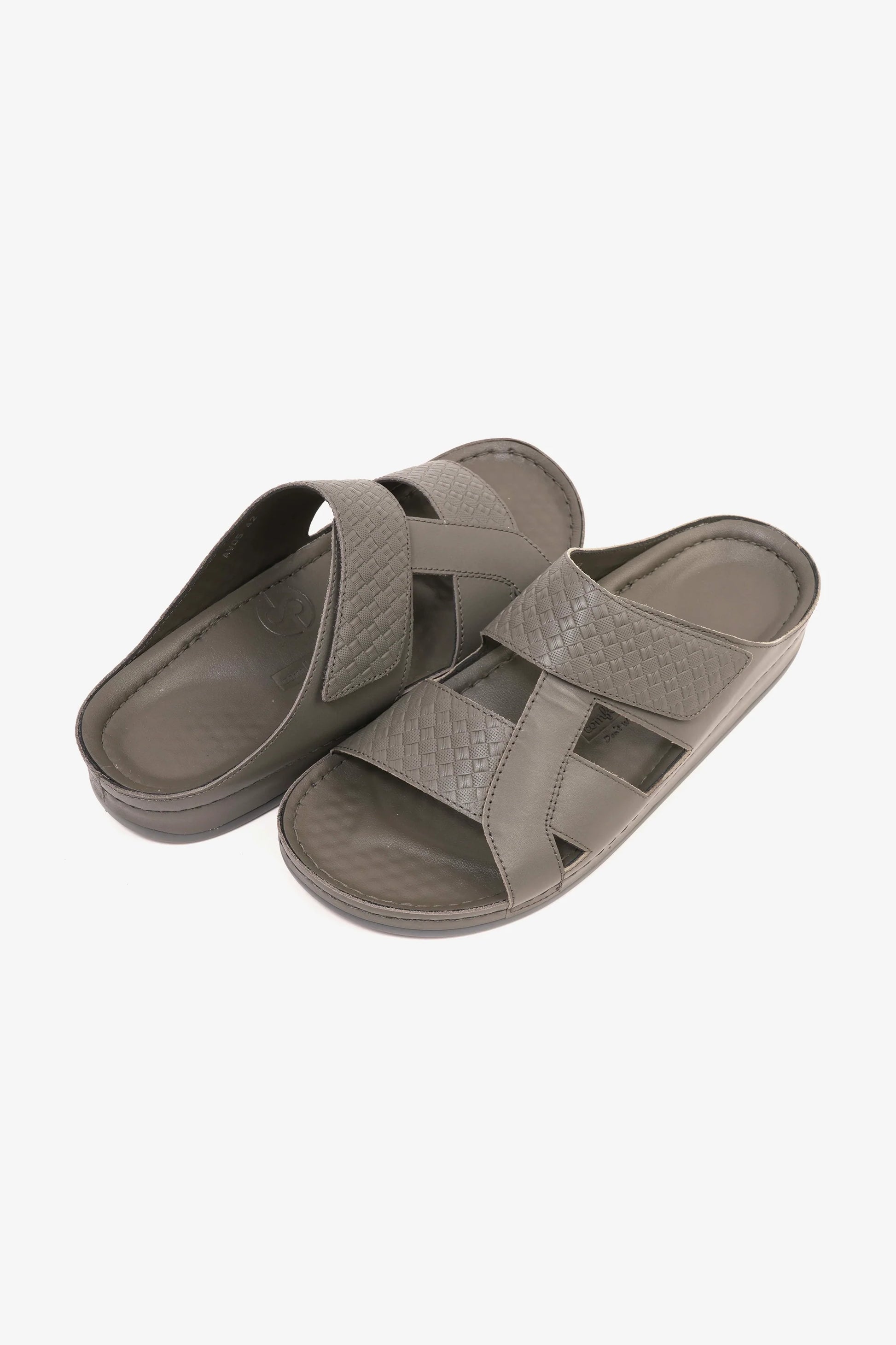 Comfort Plus Men's Arabic Sandals Grey AV05