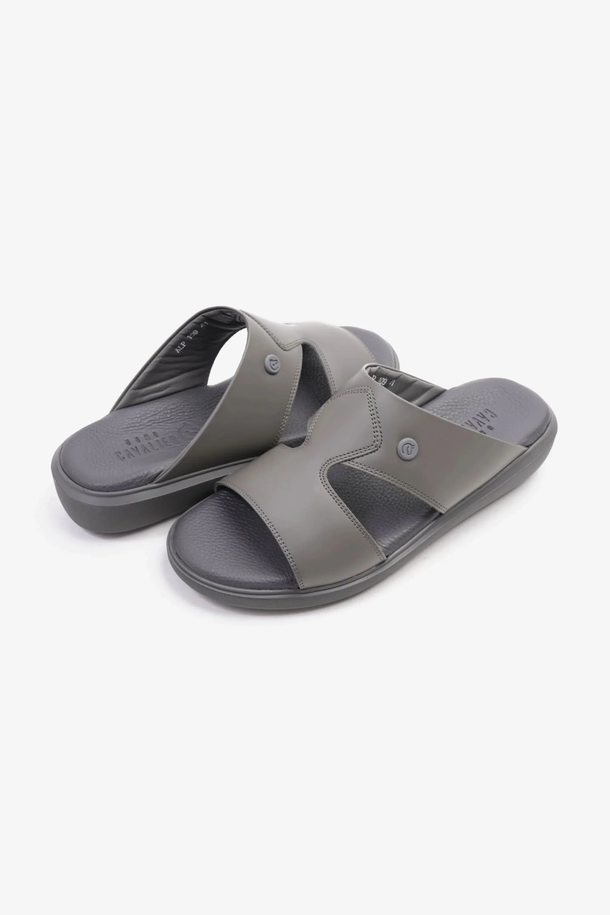 Cavalier Uomo Men's Stylish Sandals Grey MSDCVALP109