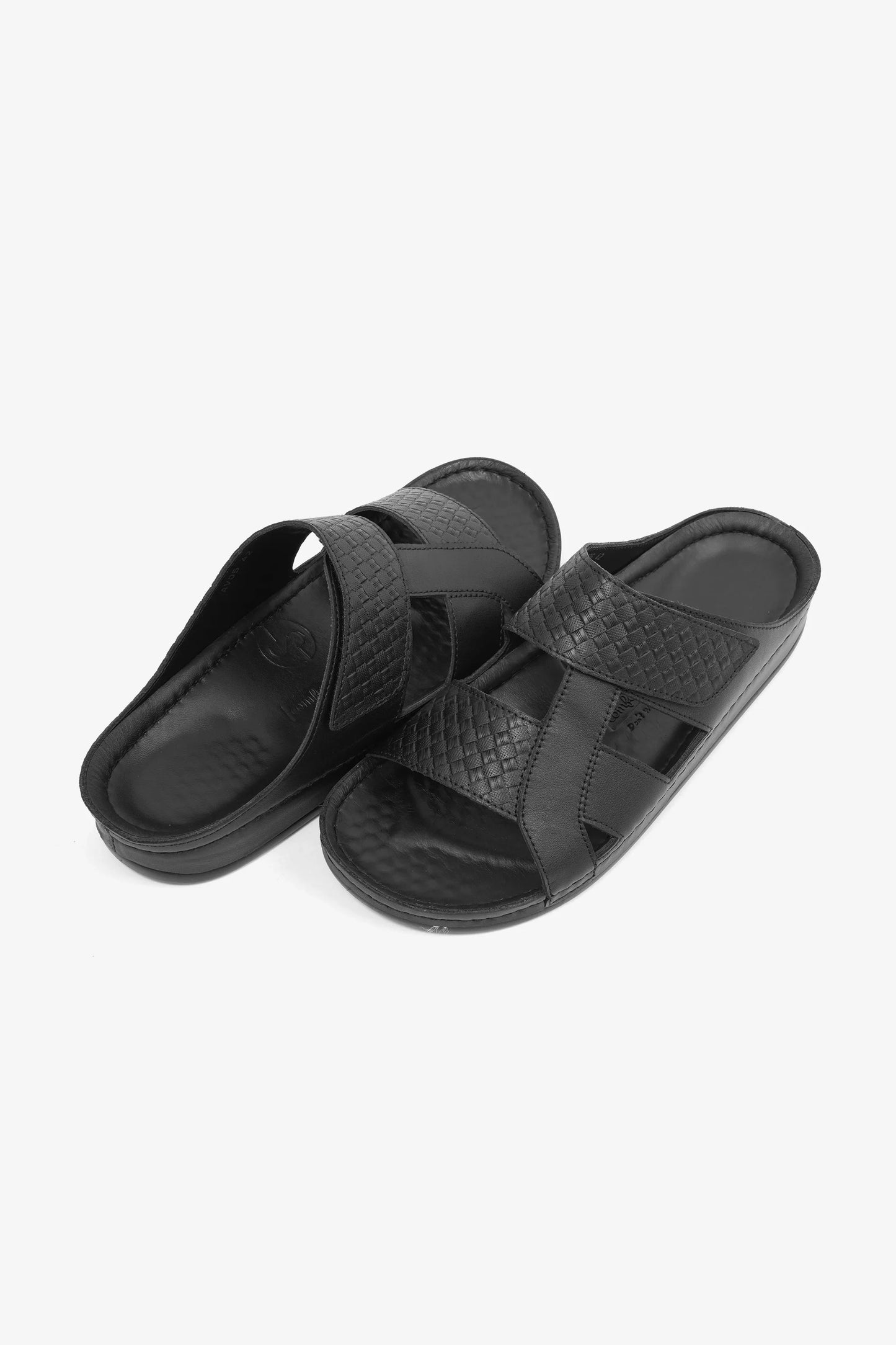 Comfort Plus Men's Arabic Sandals Black MSDCPAV05