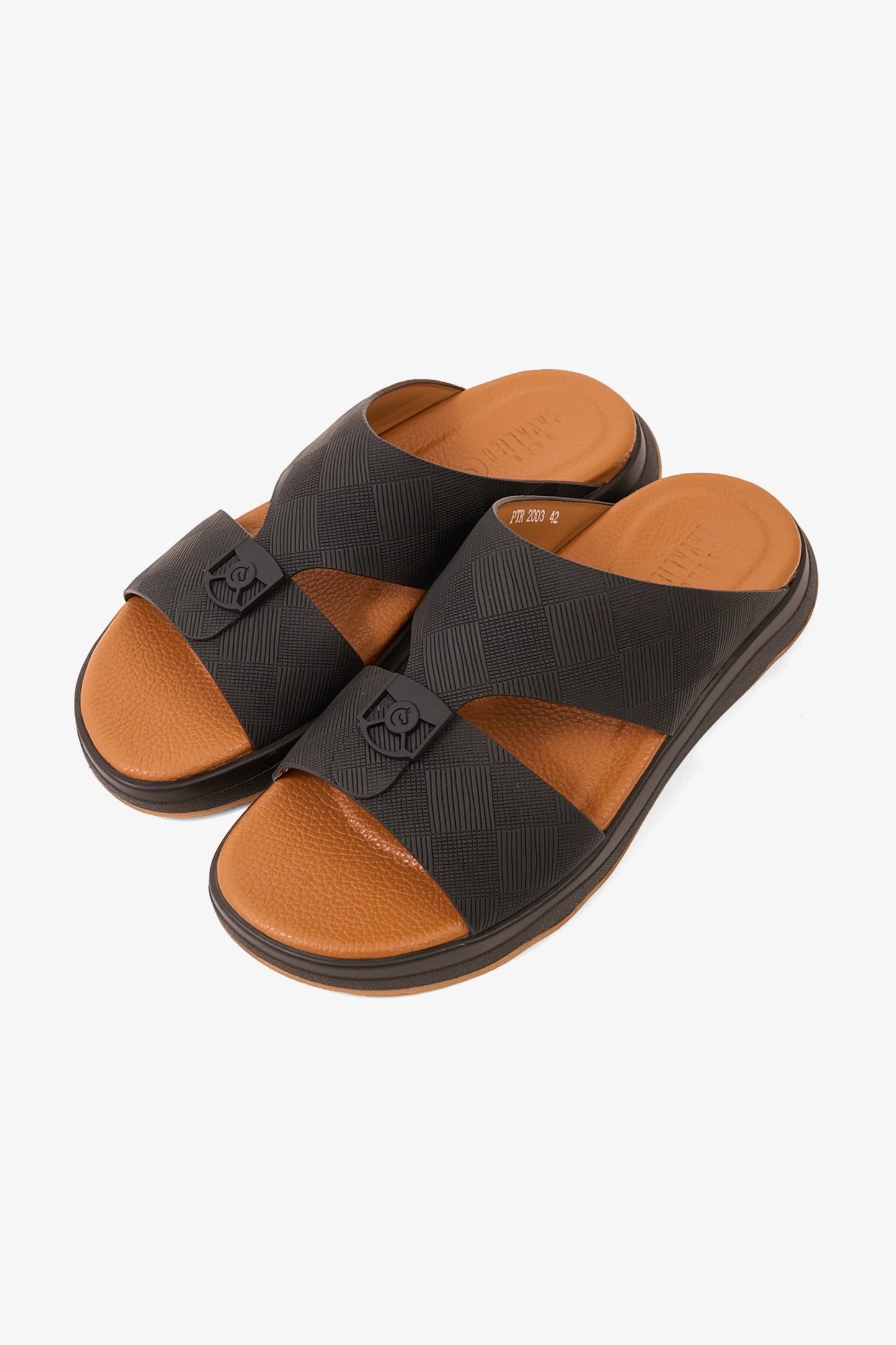 Cavalier Uomo Men's PTR Heritage Glide Sandals Black MSDCVPTR2003