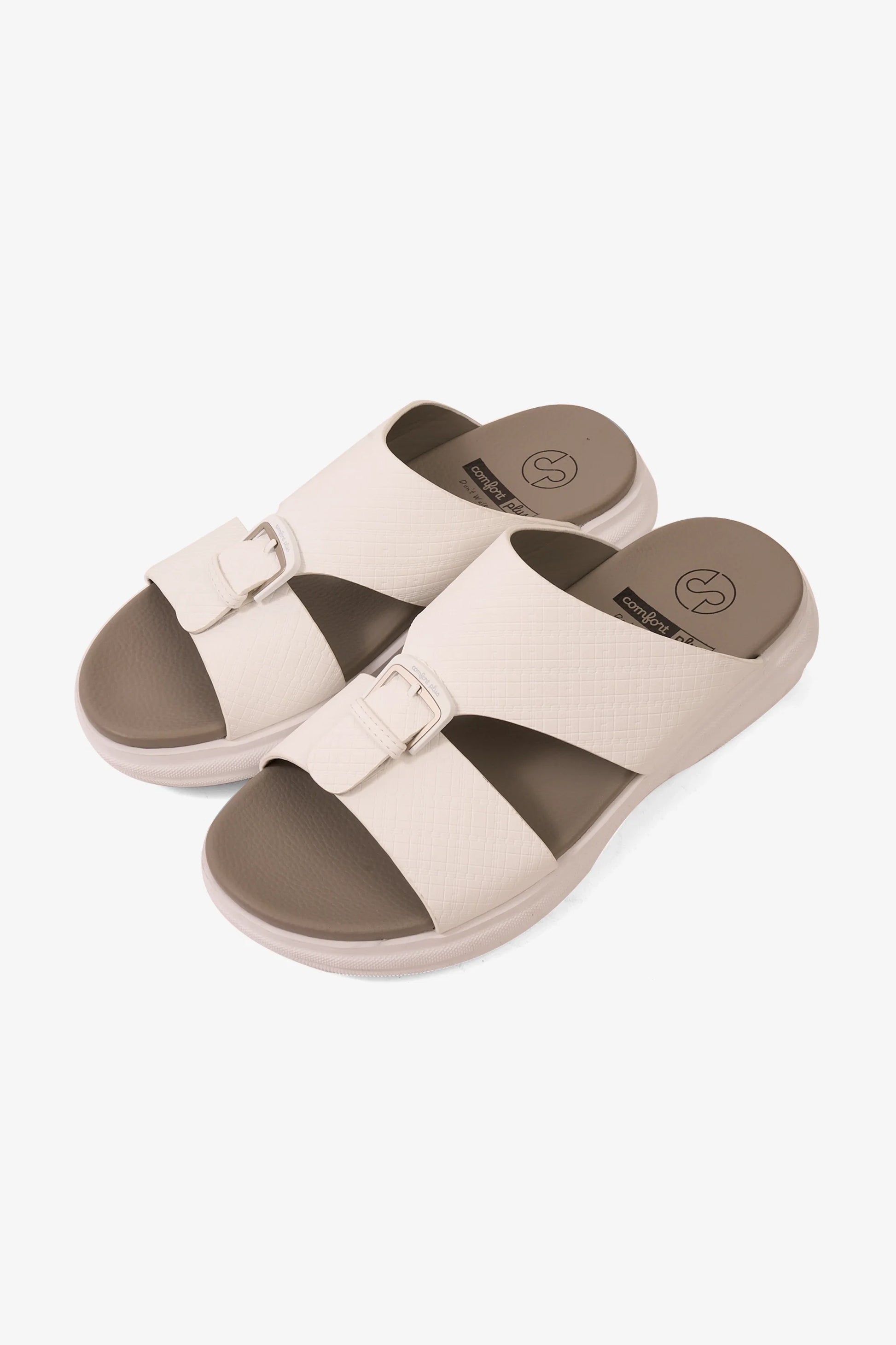 Comfort Plus Men's Pure Motion Arabic Sandals White MSDGBCPDN101
