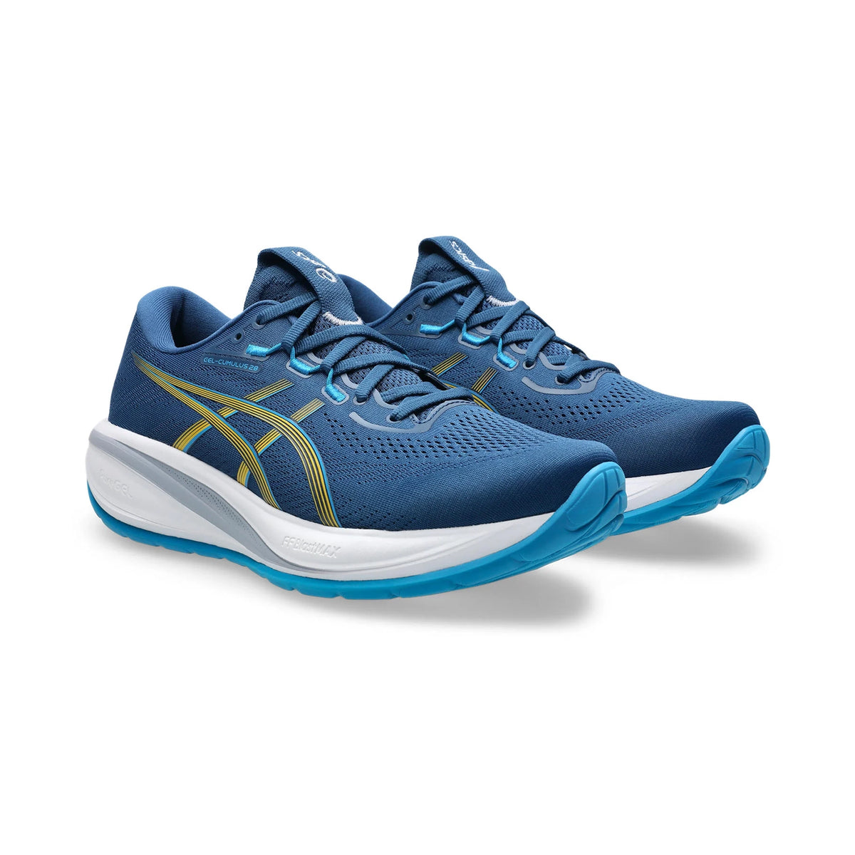 ASICS MEN SHOES GEL CUMULUS 28 TWILIGHT BLUE/YAMABUKI-thumbmail-3