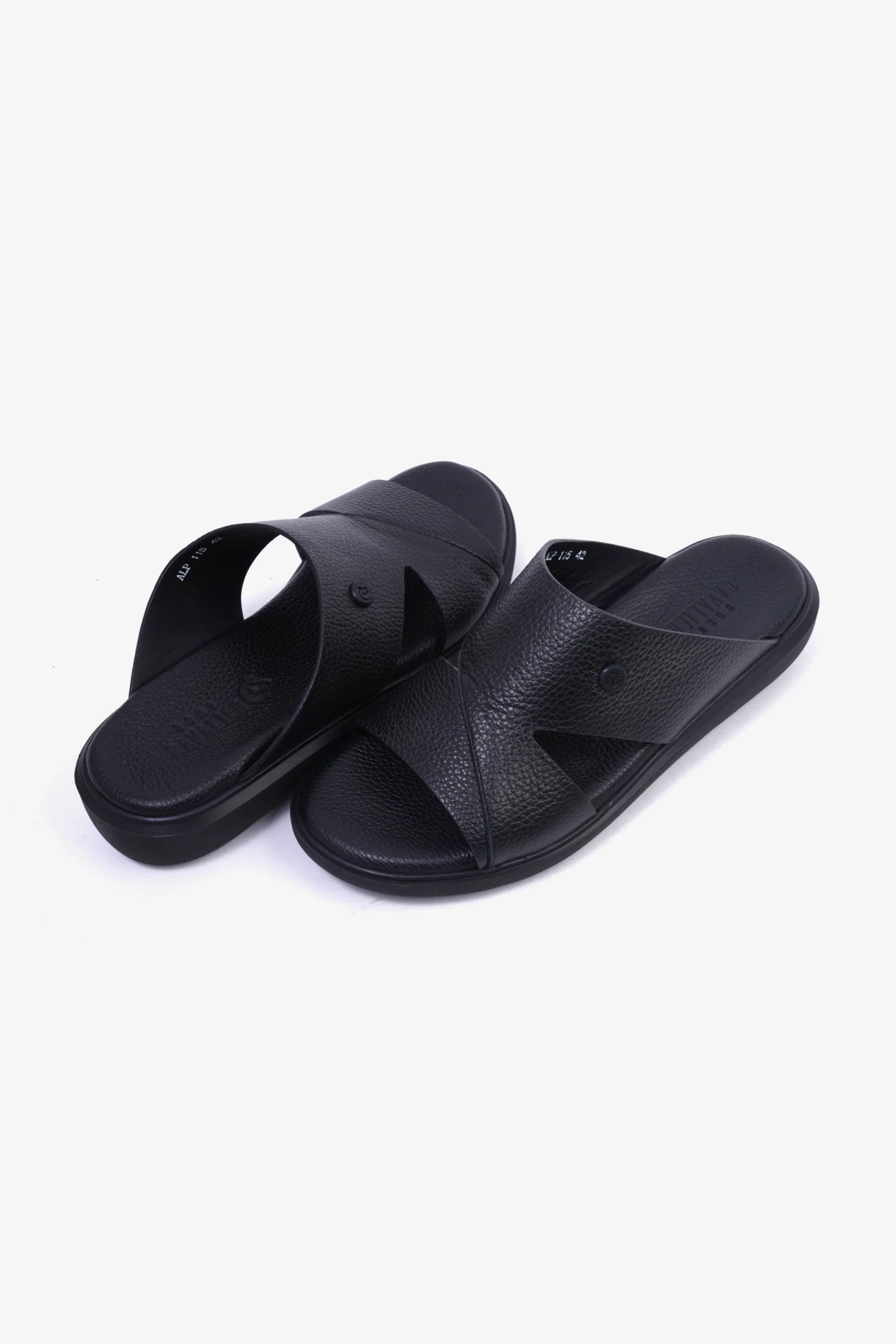 Cavalier Uomo Men's Sandals ALP 115 Black
