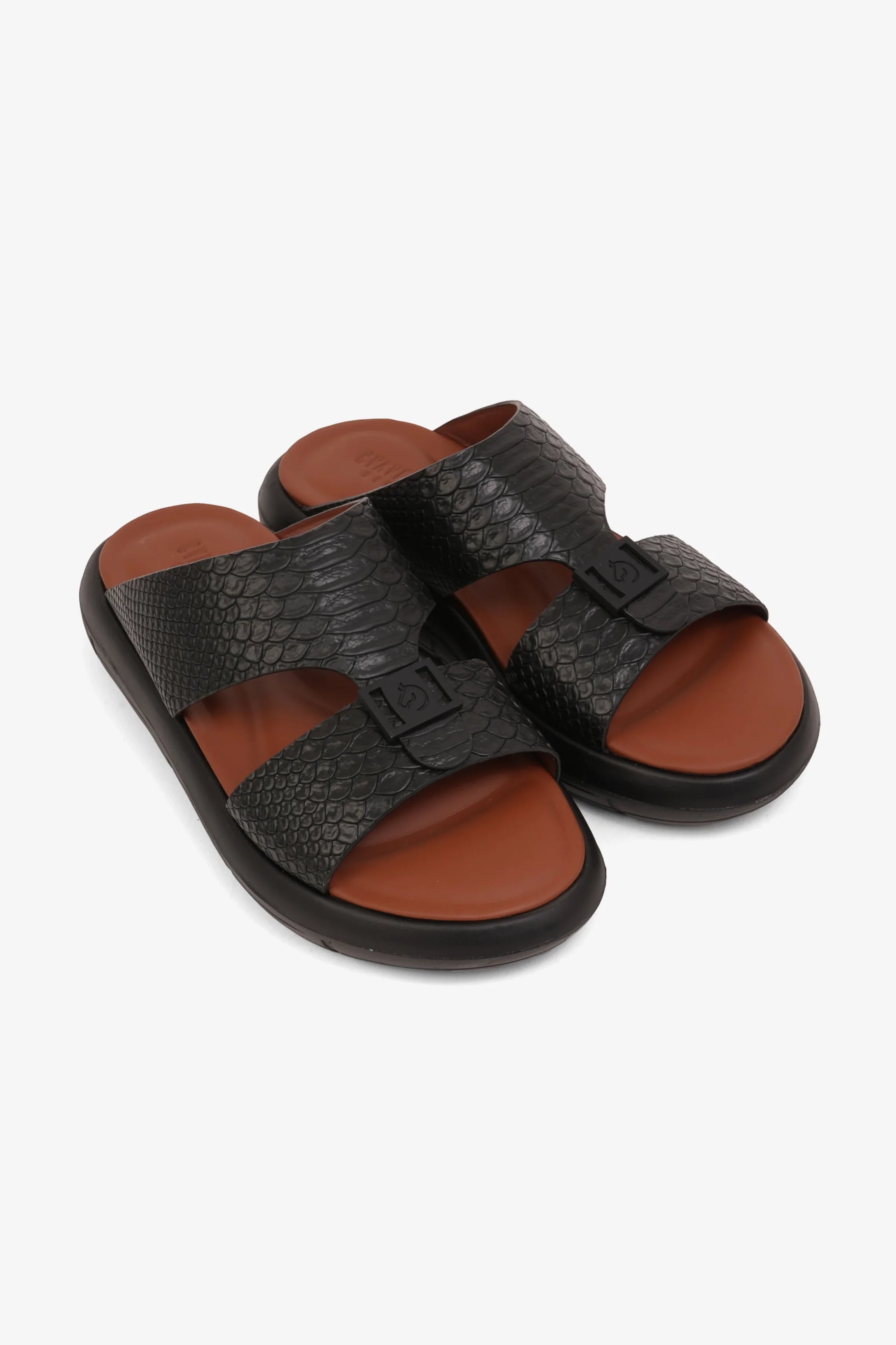 Cavalier Uomo Men's Value Arabic Sandals Black MSDCVROC3003
