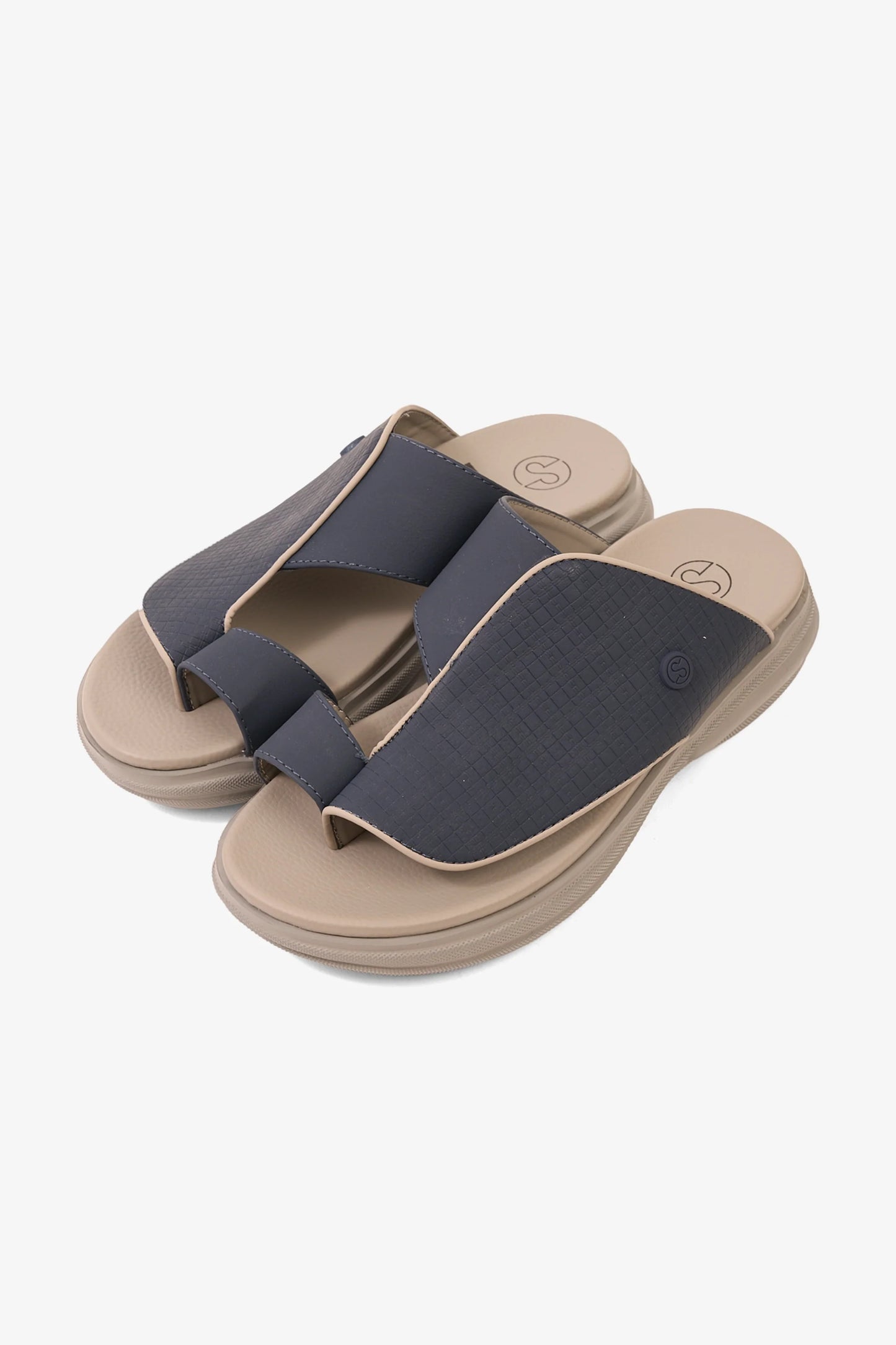 Comfort Plus Men's Imperial Comfort Arabic Sandals Navy MSDGBCPDN108