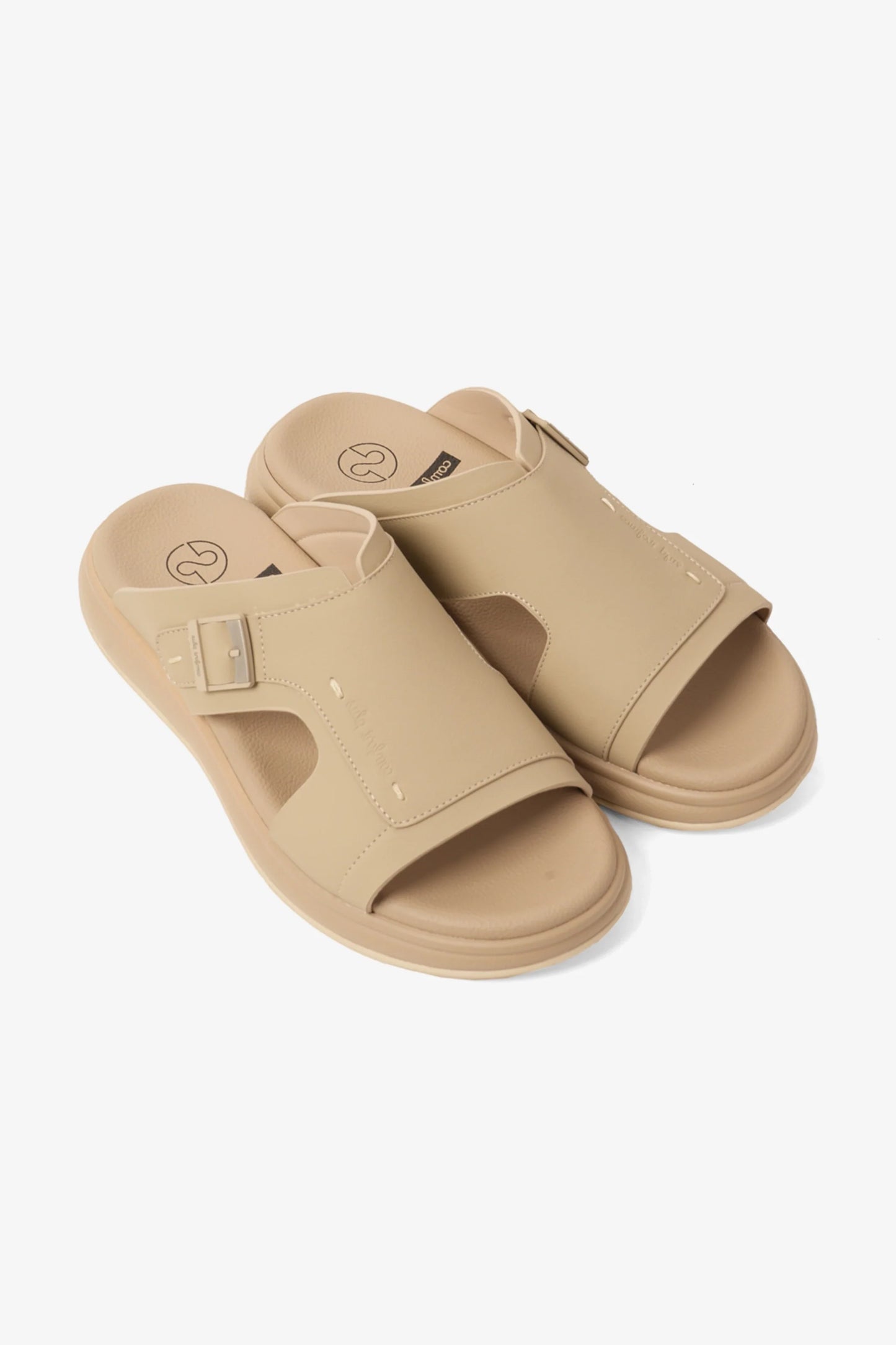 Comfort Plus Men's Ultra Elevate Sandals Beige MSDGBCPTD102