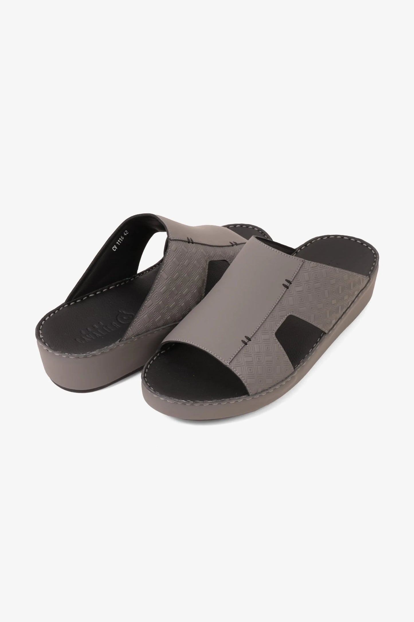 Cavalier Uomo Men's Elite Comfort Arabic Sandals Grey MSDCV1116