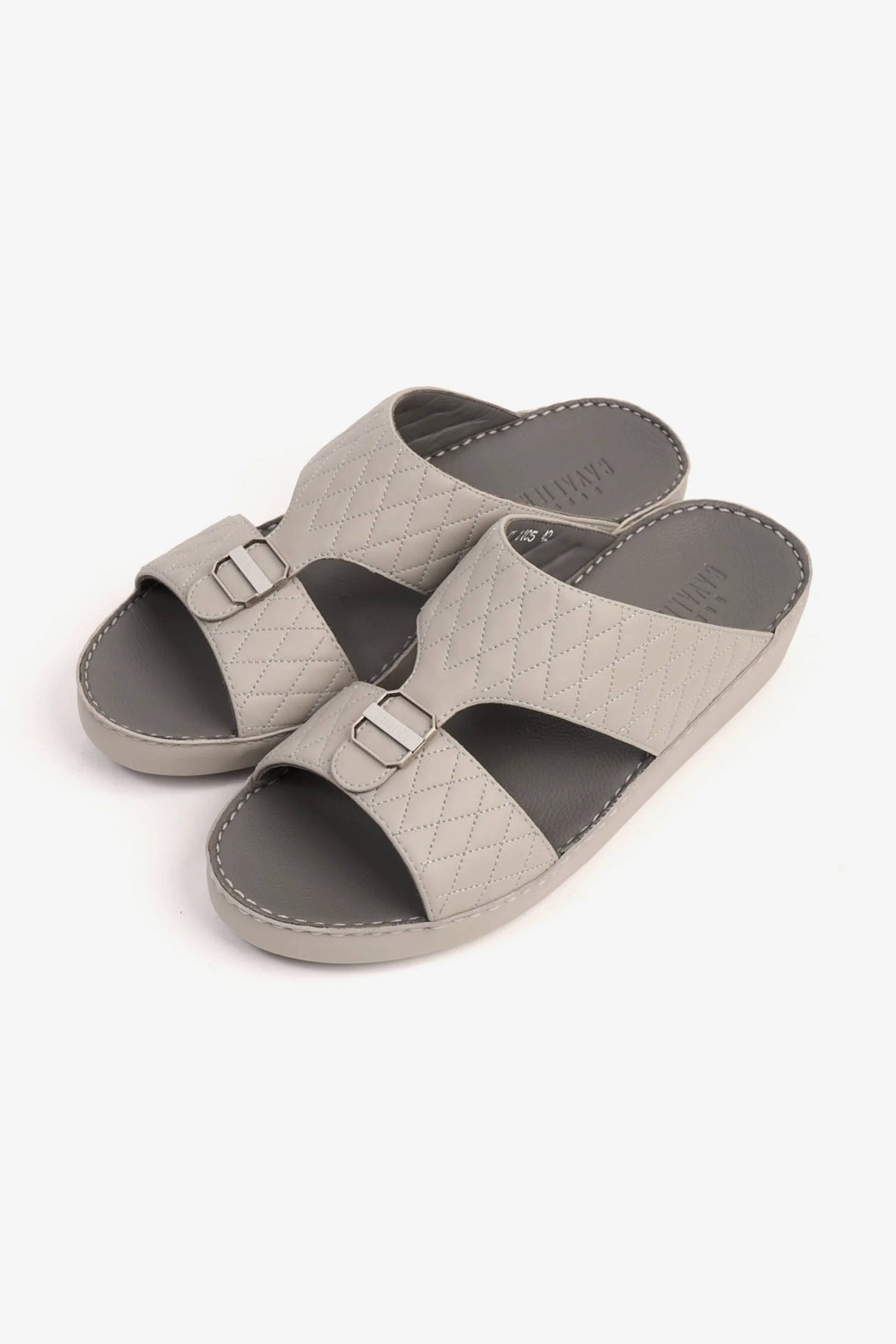 Cavalier Uomo Men's Arabic Sandals Light Grey CV1105