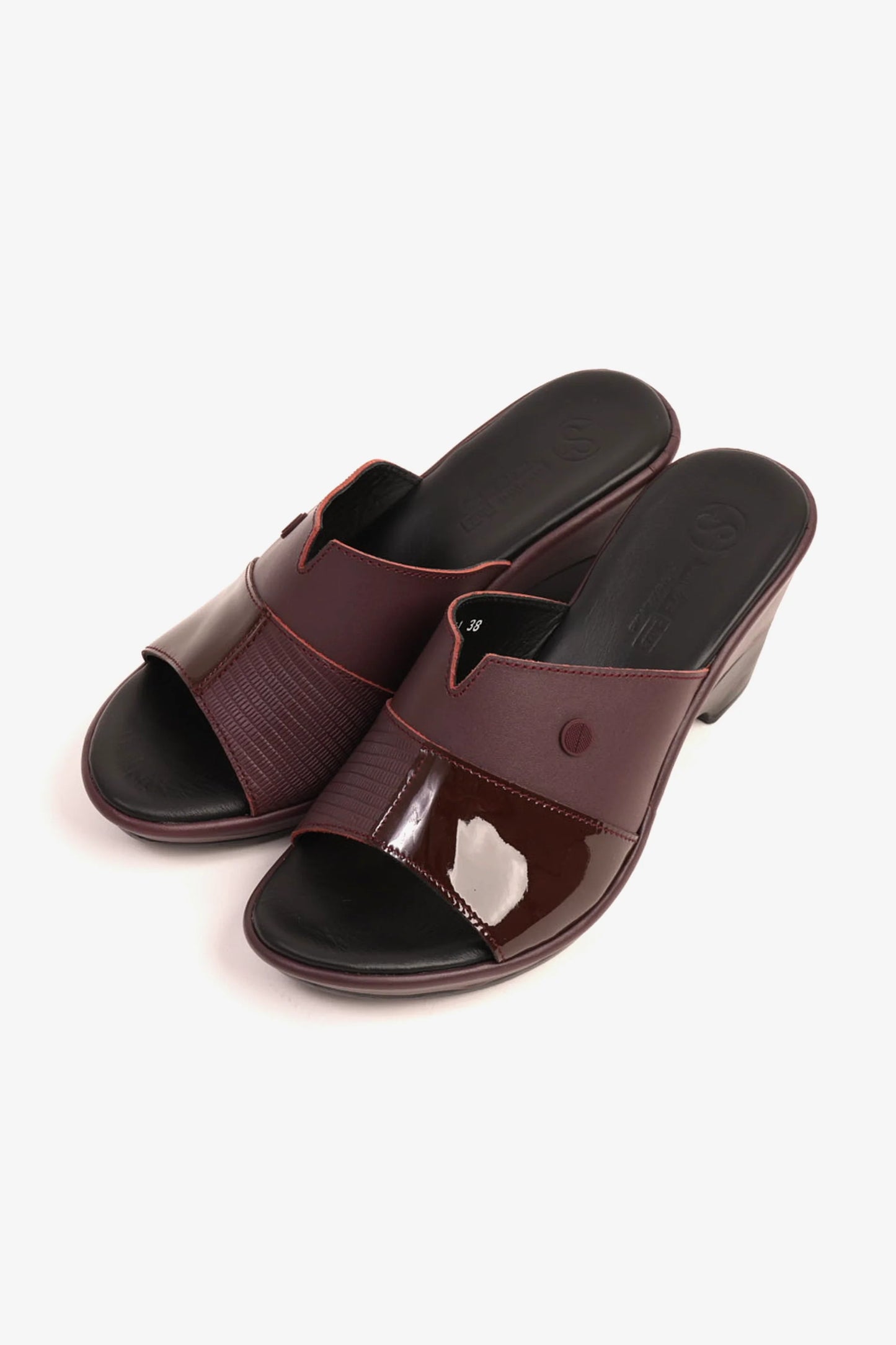 Comfort Plus Women's Sandals Maroon 9111