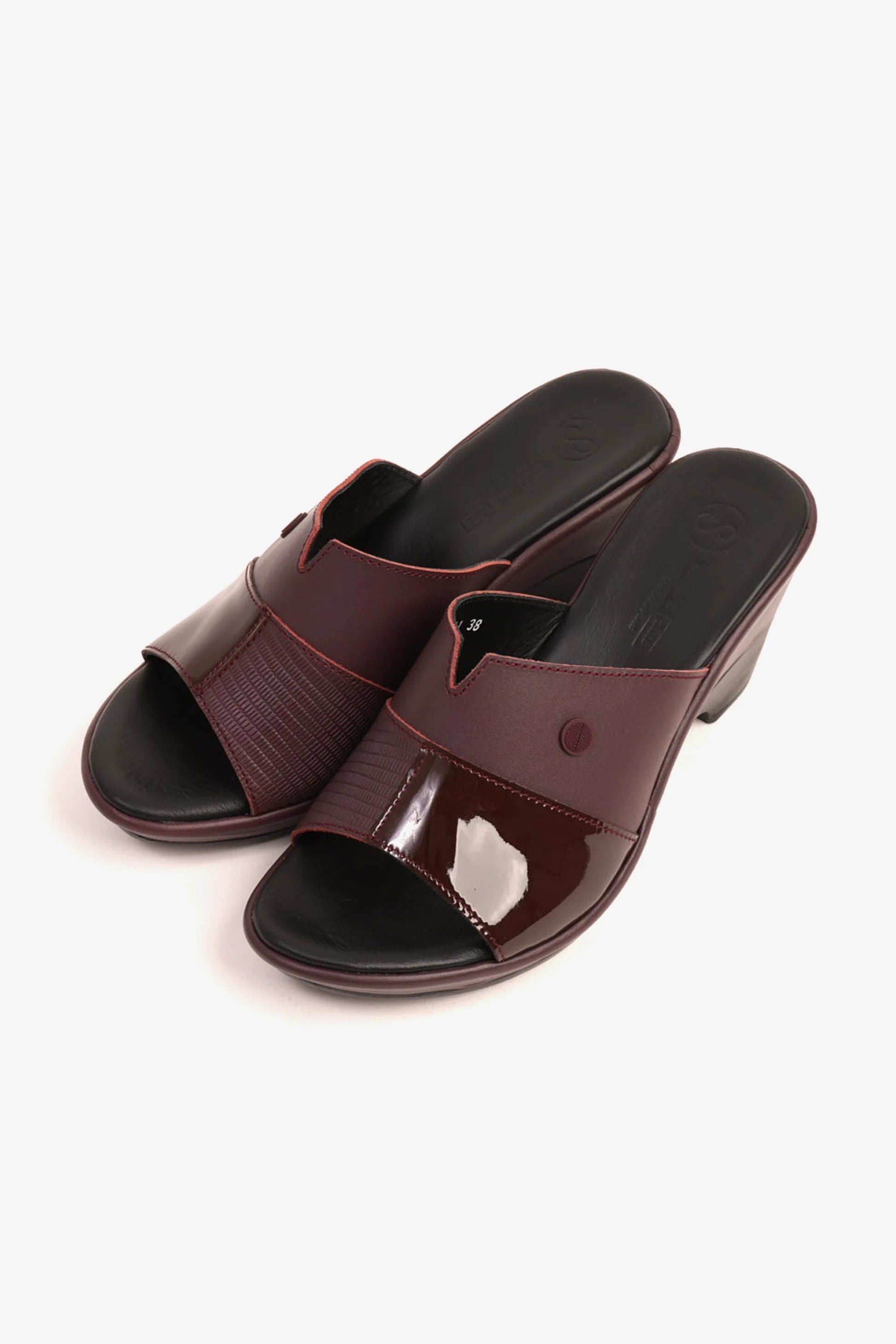 Comfort Plus Women's Sandals Maroon 9111