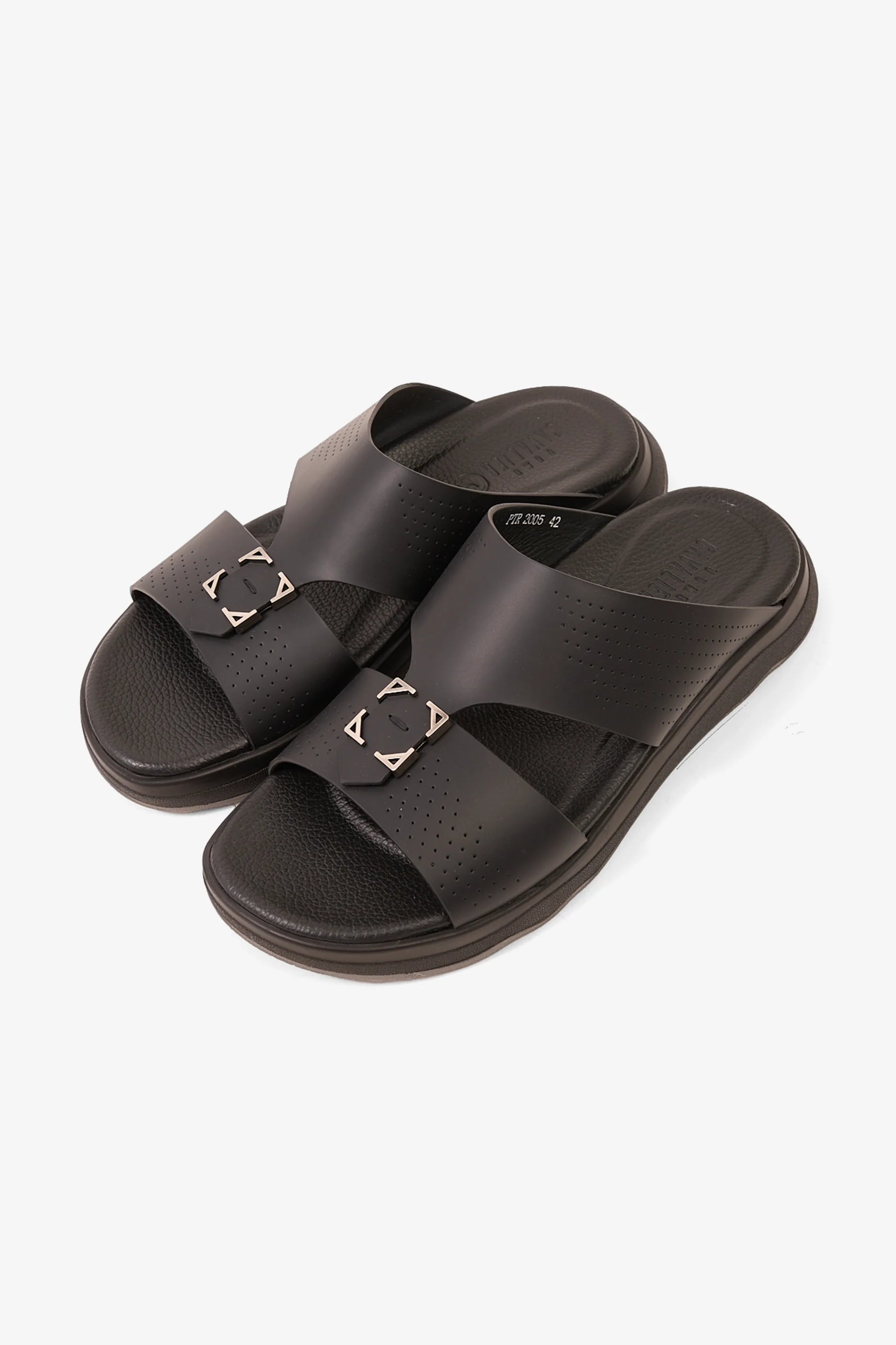 Cavalier Uomo Men's PTR Sultan Step Sandals Black MSDCVPTR2005