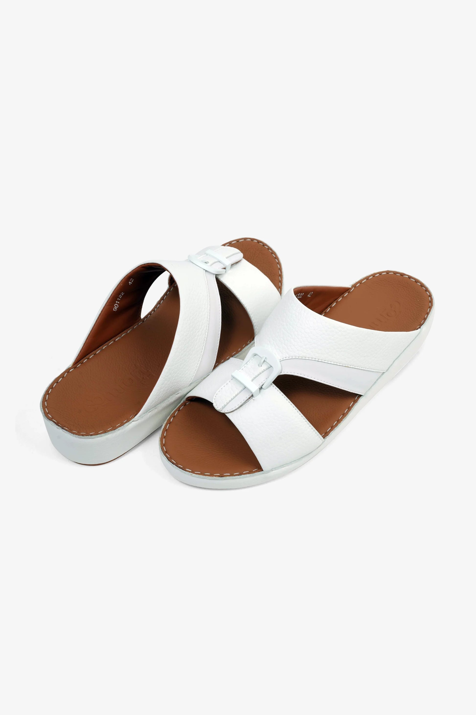 Comfort Plus Men's Arabic Sandals White 901122