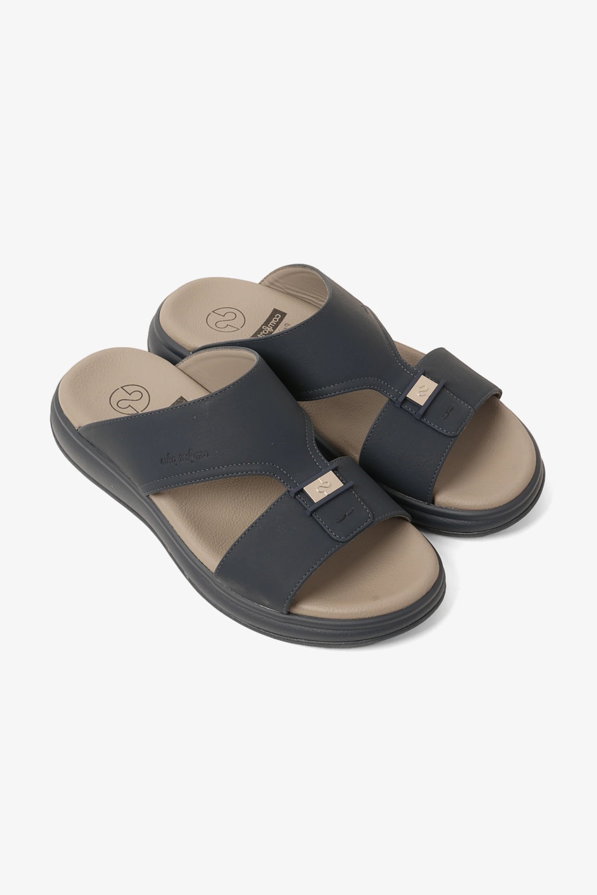 Comfort Plus Men's Super Sleek Sandals Navy MSDGBCPTD103