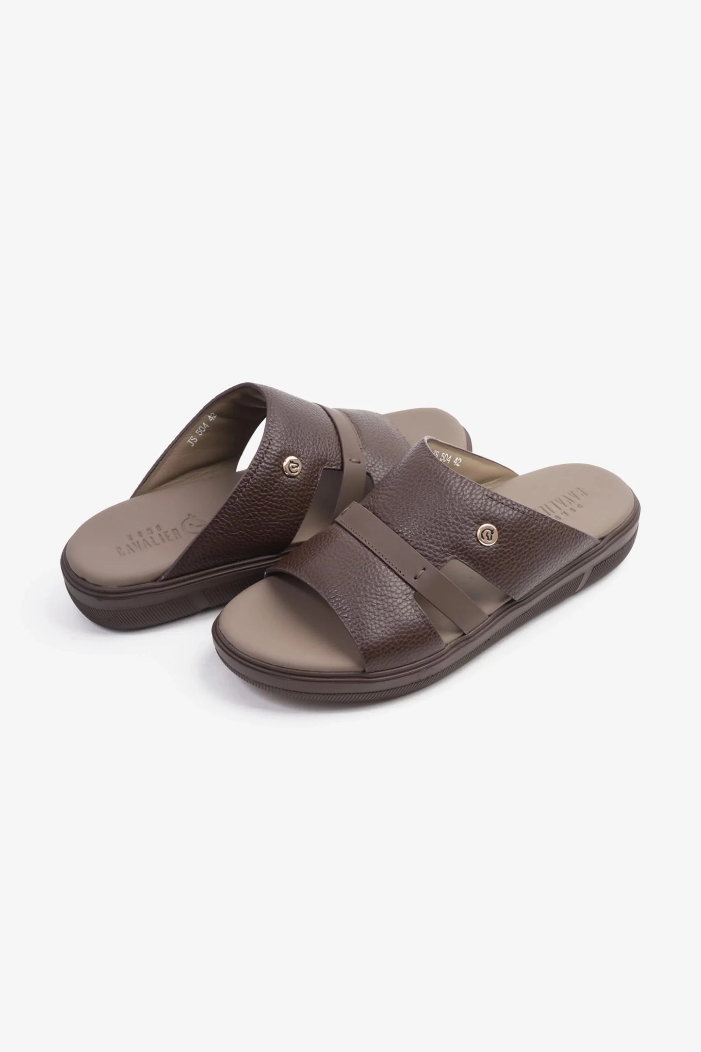 Cavalier Uomo Men's Genuine Leather Arabic Sandals Date MSDCVJS504