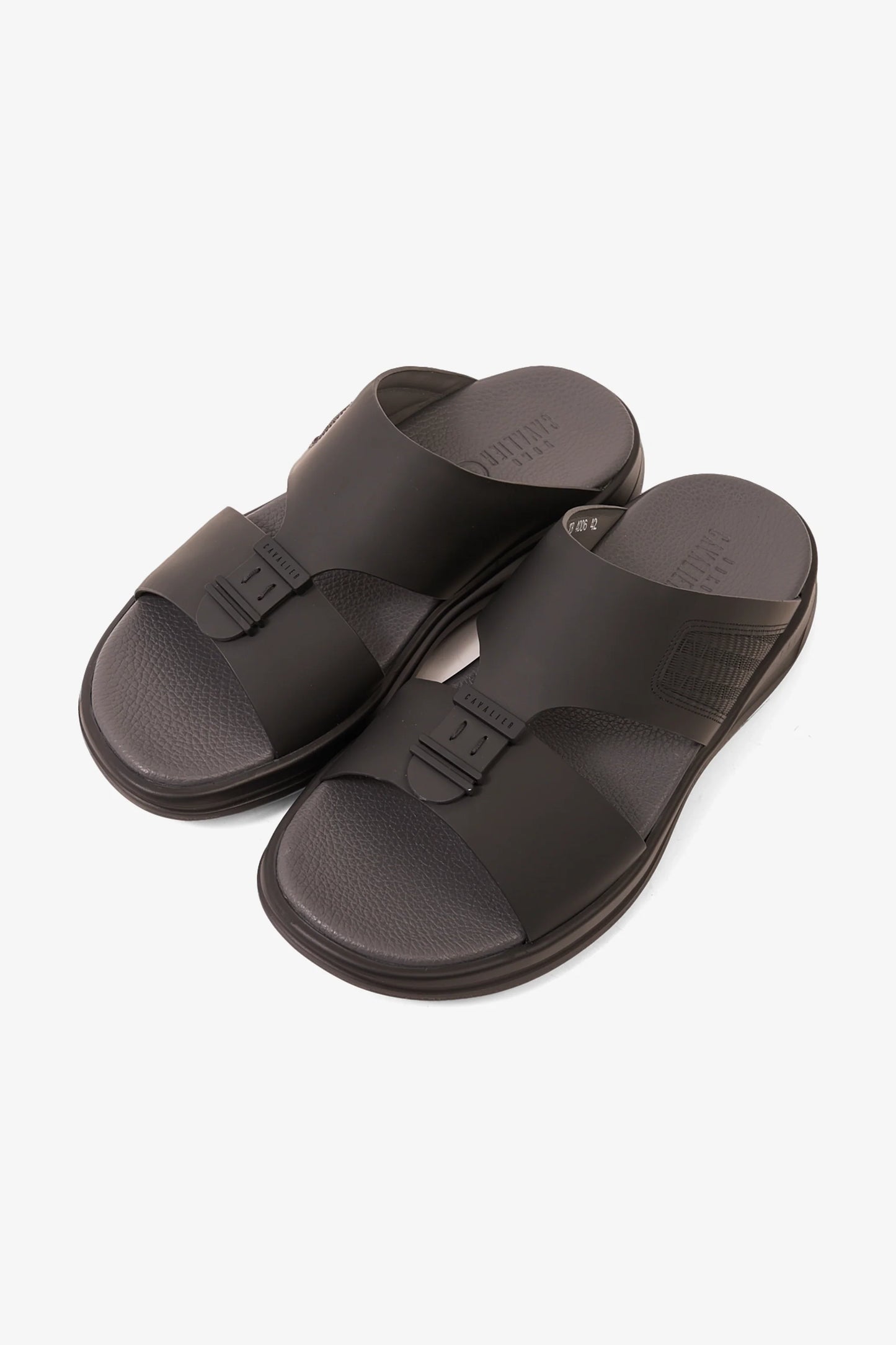 Cavalier Uomo Men's TheraBounce Legacy Arabic Sandals Black MSDCVTB4006