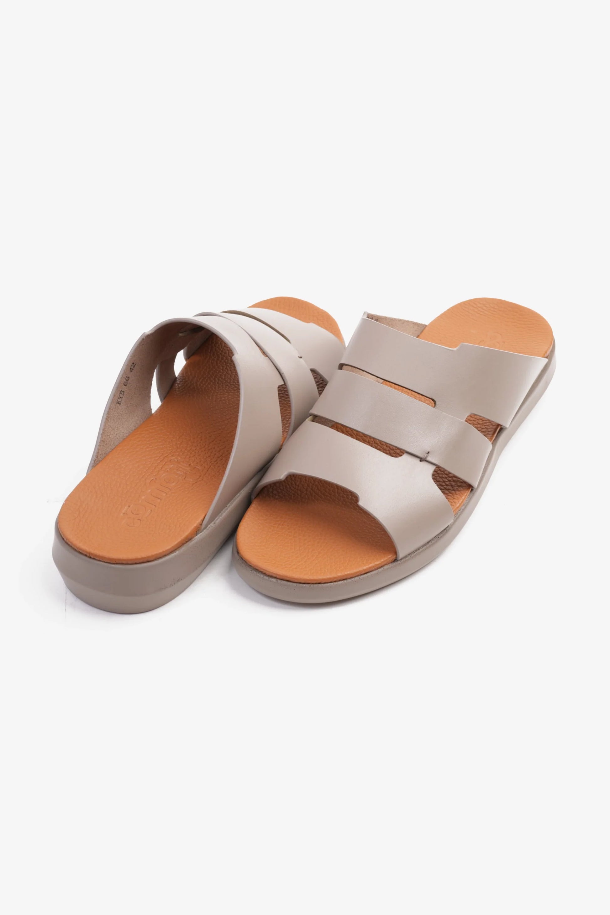 Comfort Plus Men's 2.2mm Arabic Sandals Stone MSDCPKYB66