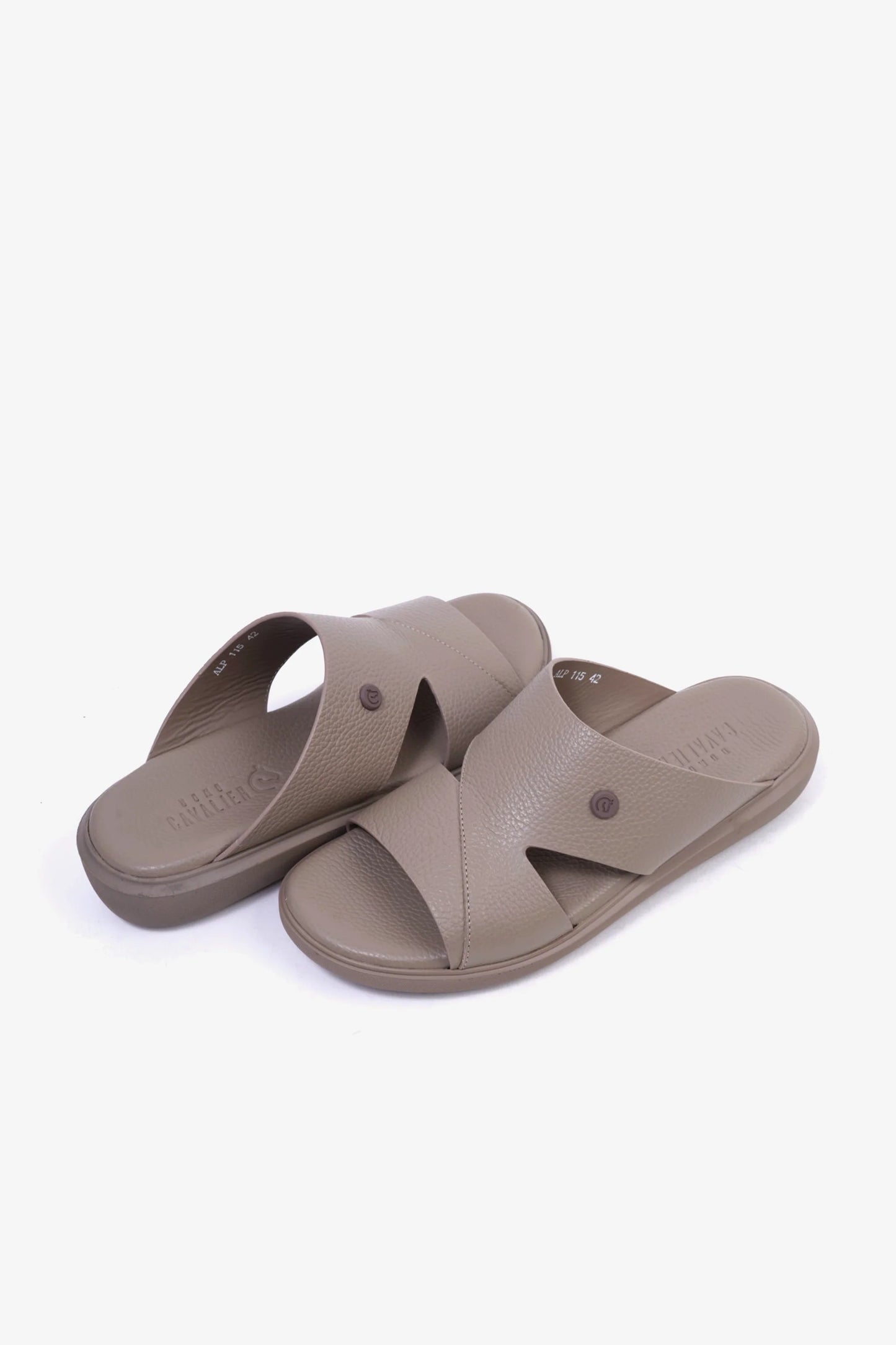 Cavalier Uomo Men's Sandals Stone MSDCVALP115