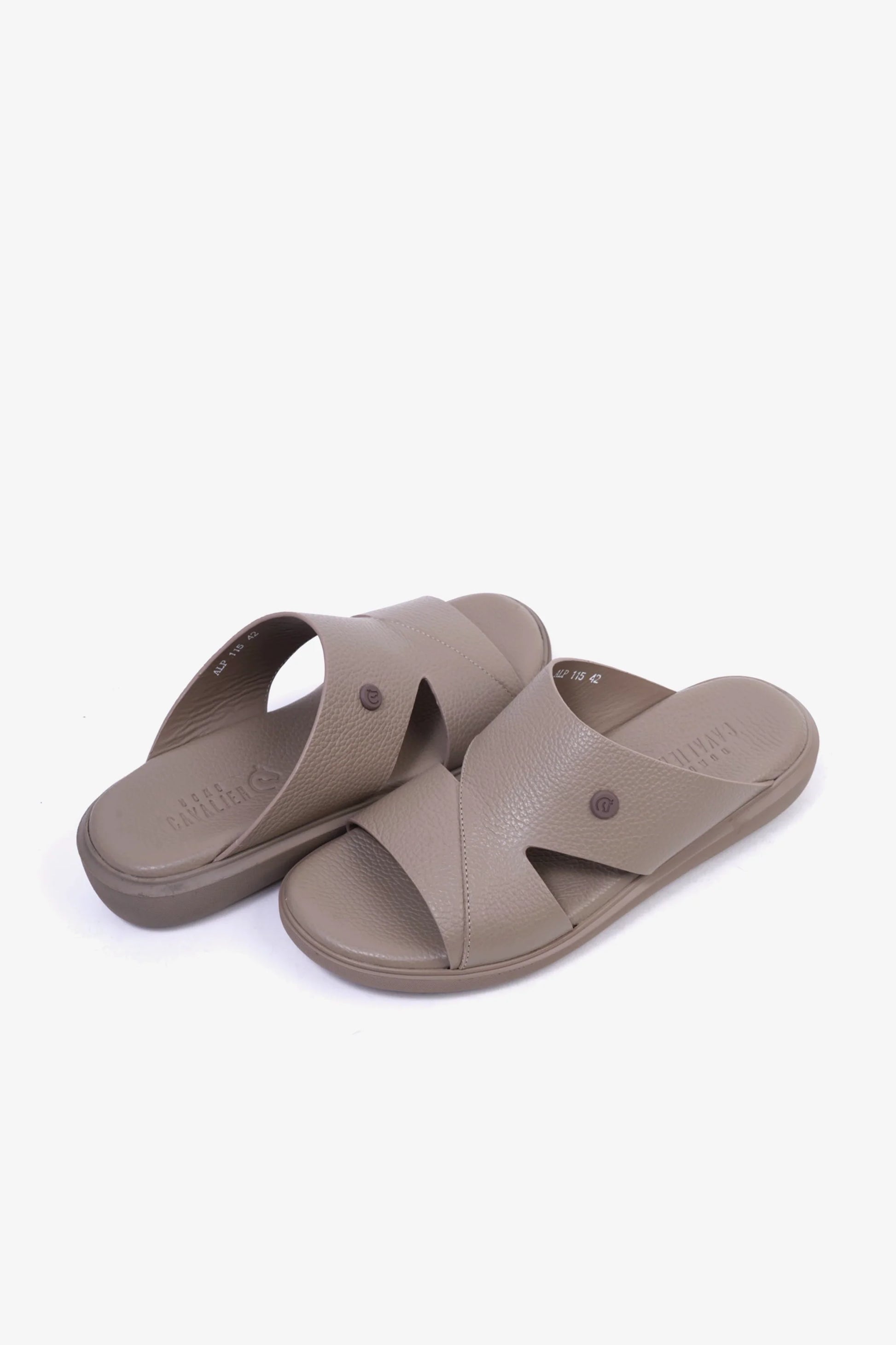 Cavalier Uomo Men's Sandals Stone MSDCVALP115