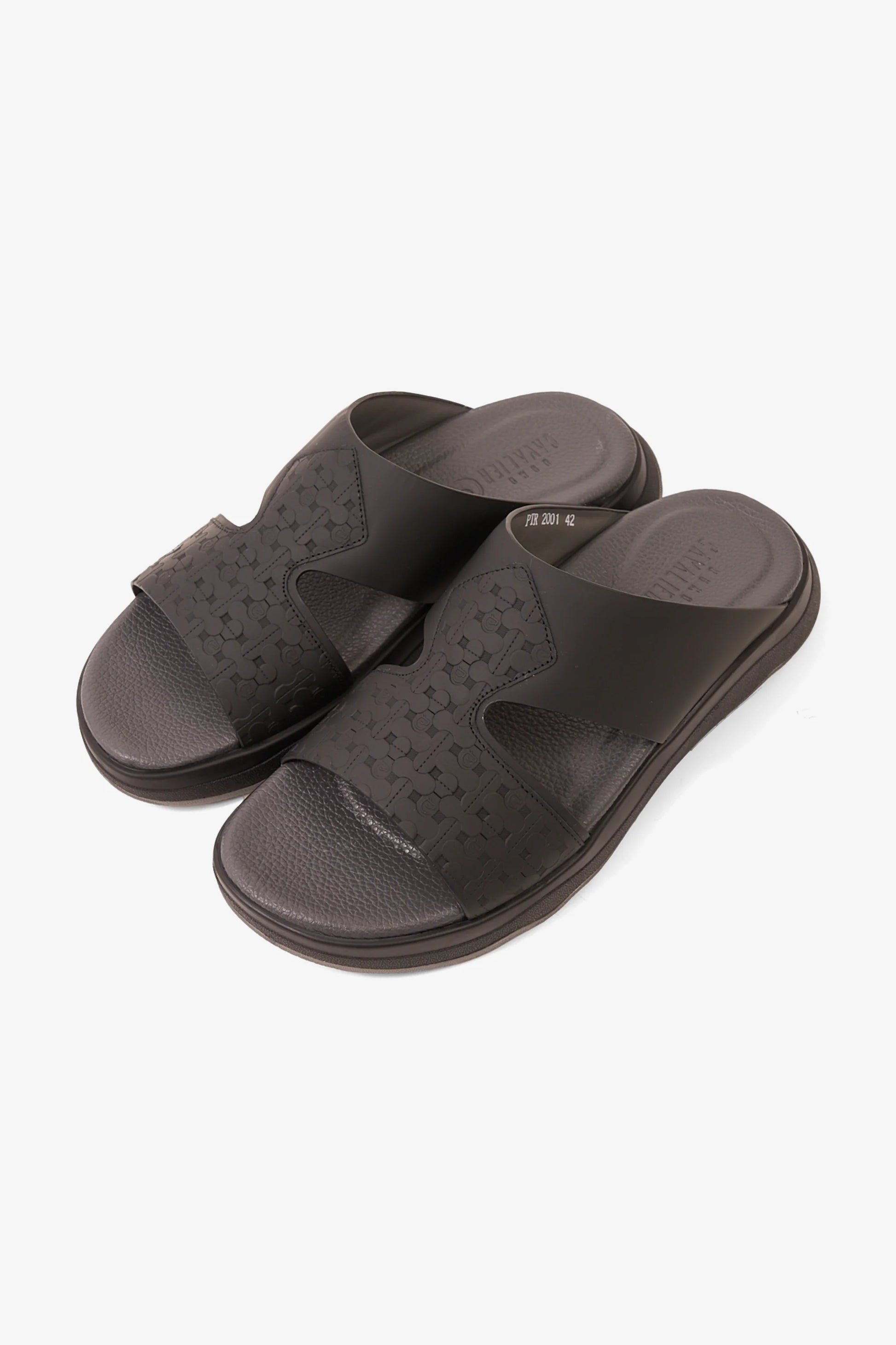 Cavalier Uomo Men's PTR Regal Stride Sandals Black MSDCVPTR2001