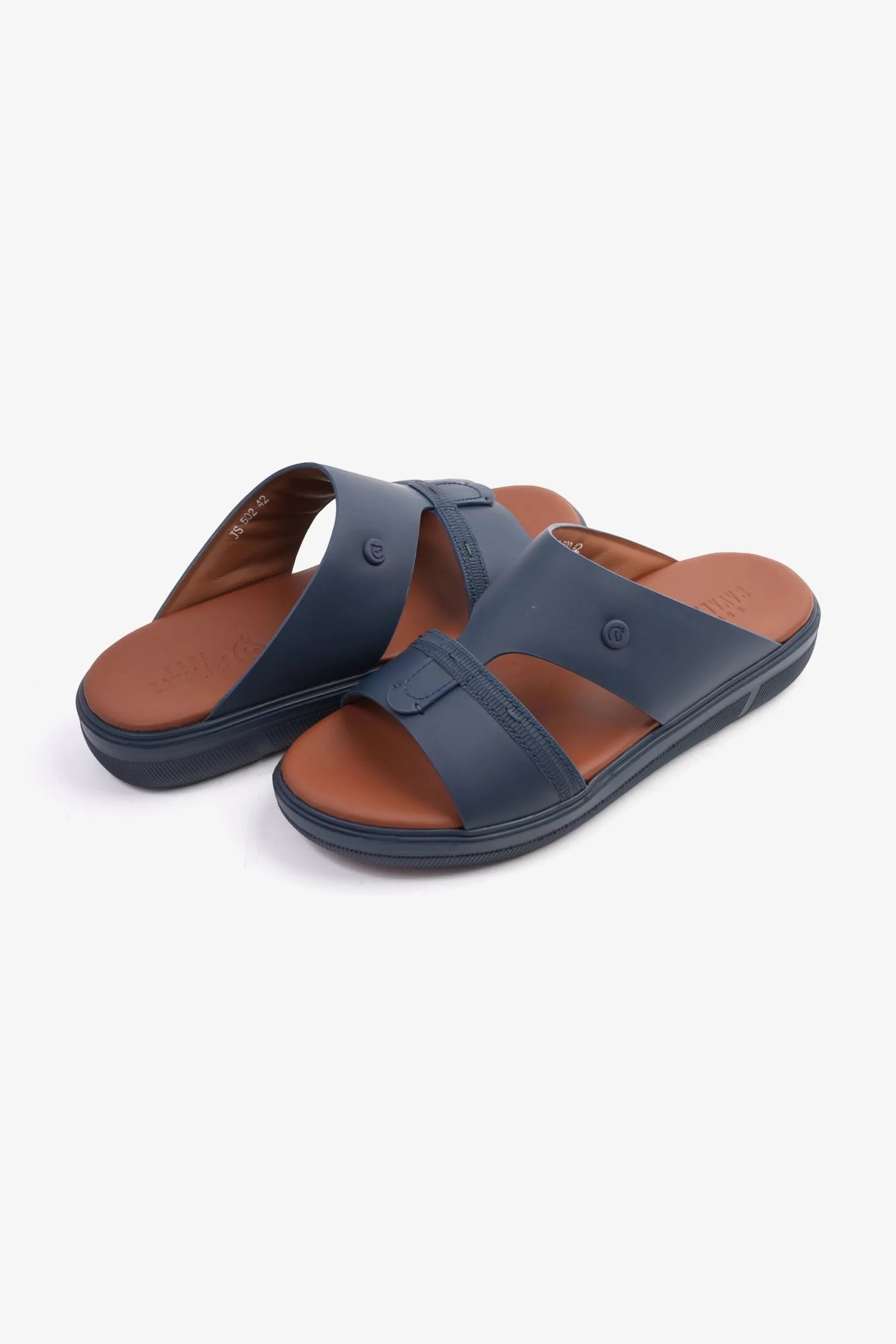Cavalier Uomo Men's Sleek Arabic Leather Sandals Parliament MSDCVJS502