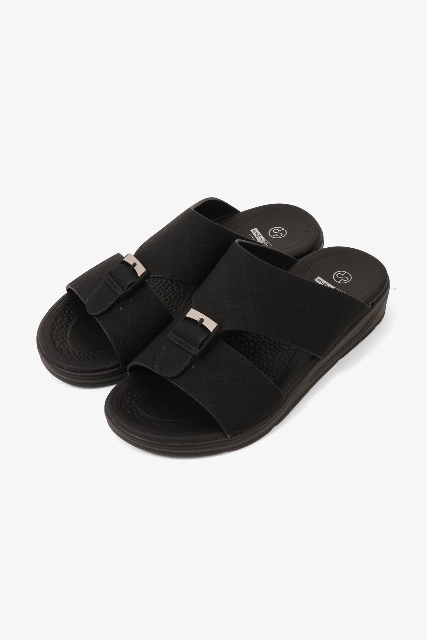 Comfort Plus Boys' Classic Arabic Sandals Black BSDGBCPBY2201