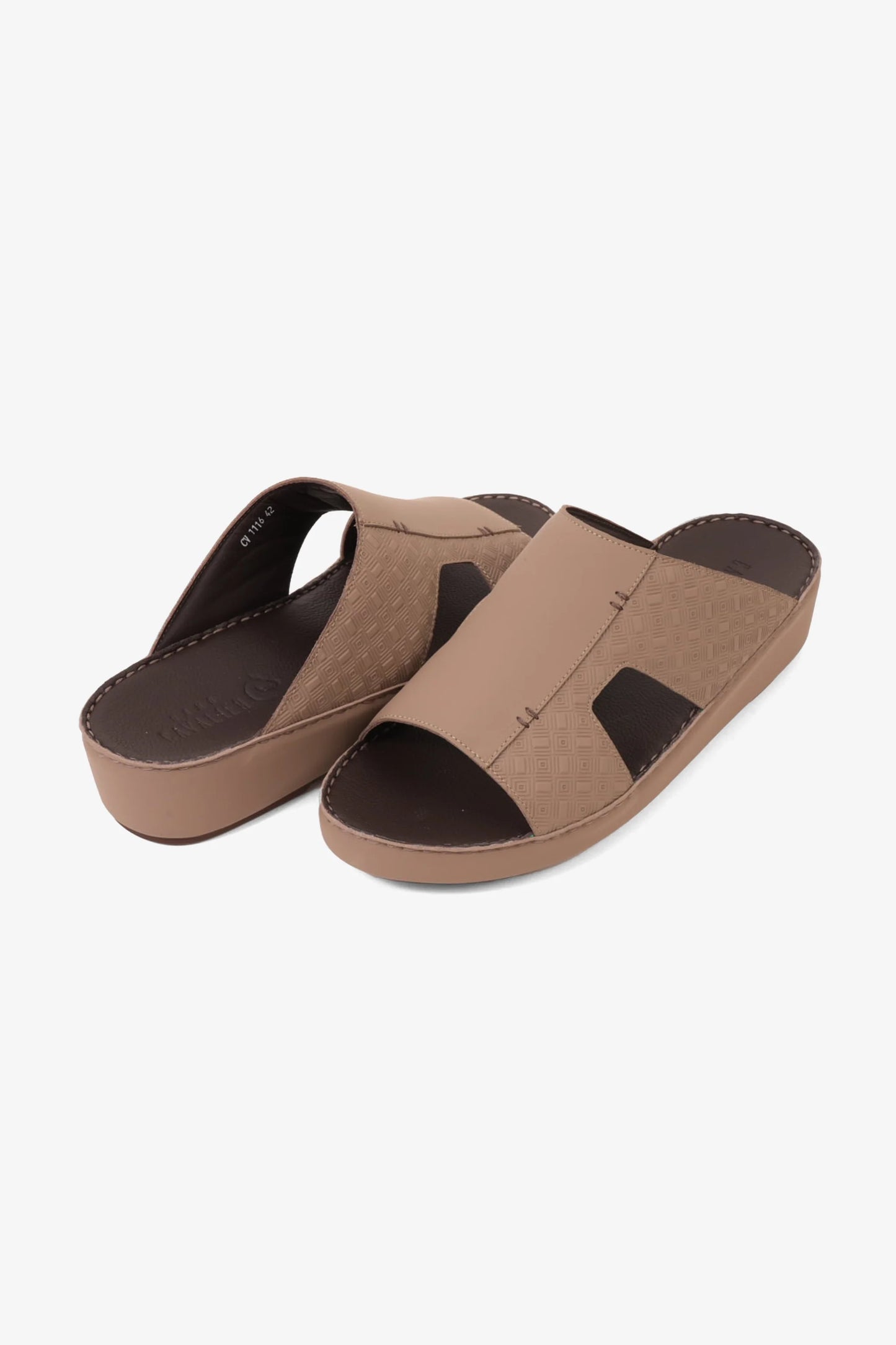 Cavalier Uomo Men's Elite Comfort Arabic Sandals Stone MSDCV1116