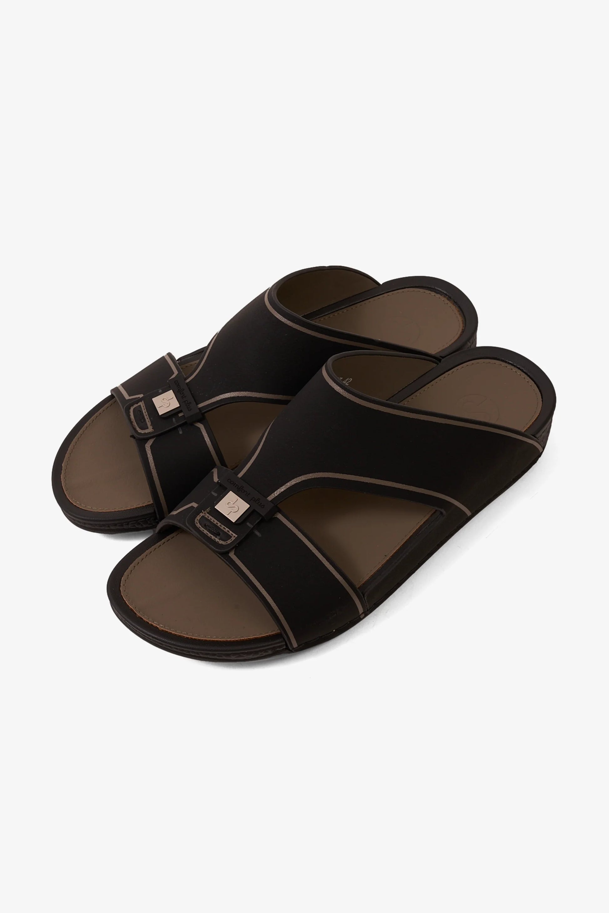 Comfort Plus Men's Equilibrium Walk Arabic Sandals Black MSDGBCPAS107