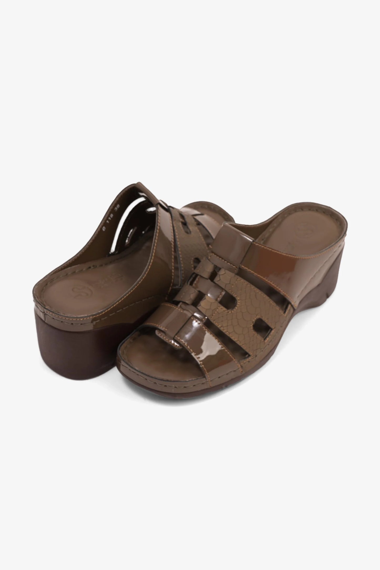 Comfort Plus Women's Arabic Sandals Brown GG118