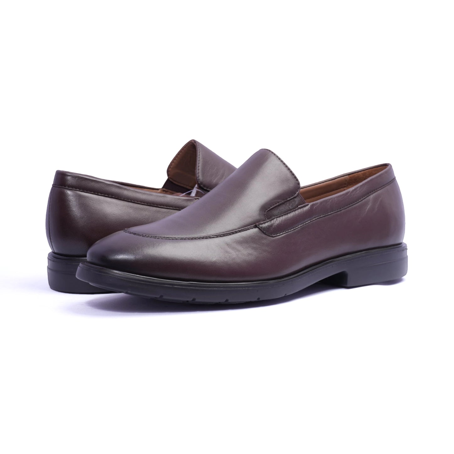 Comfort Plus Classic Penny Loafers Brown