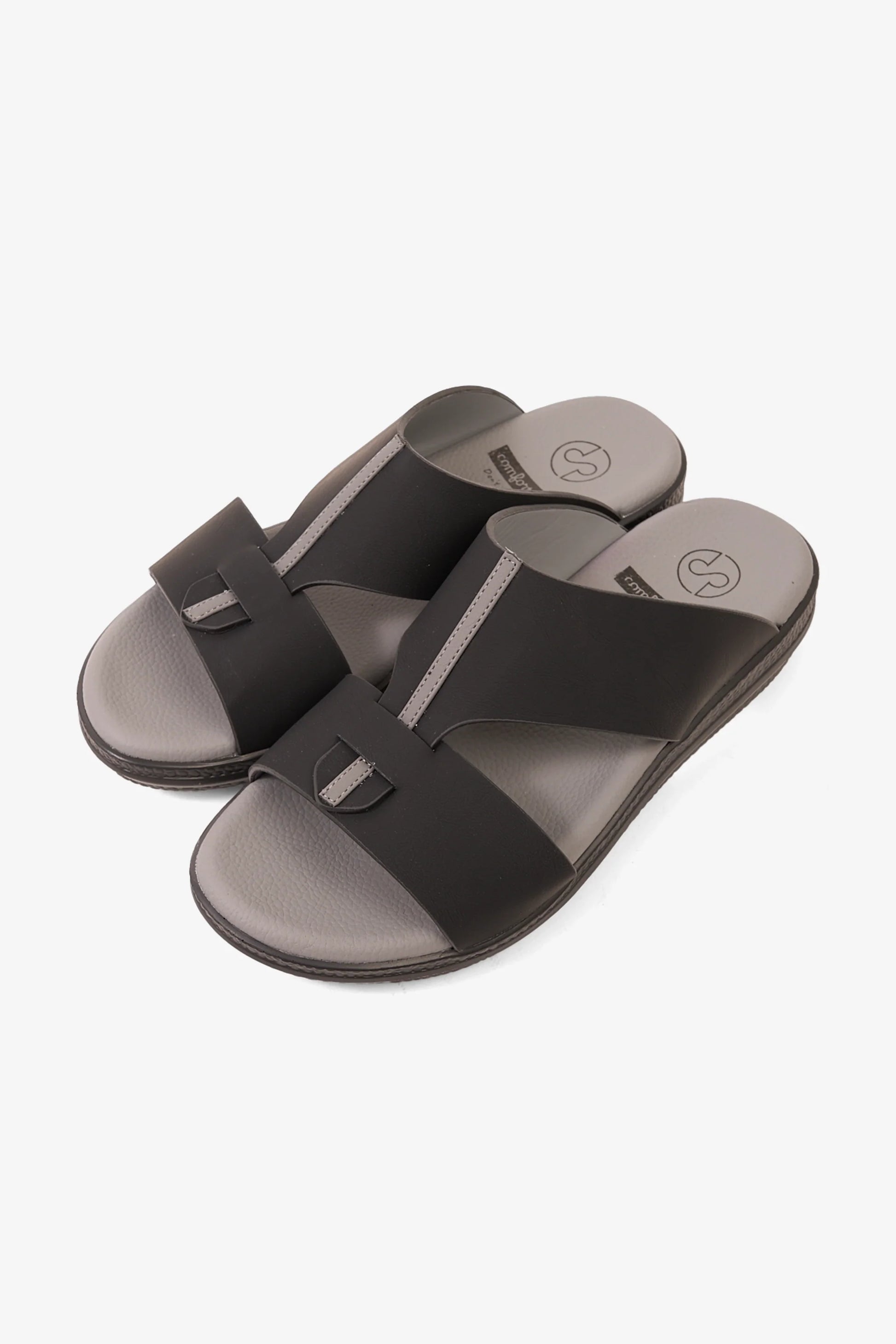 Comfort Plus Men's Glide Luxe Arabic Sandals Black MSDGBCPRS103