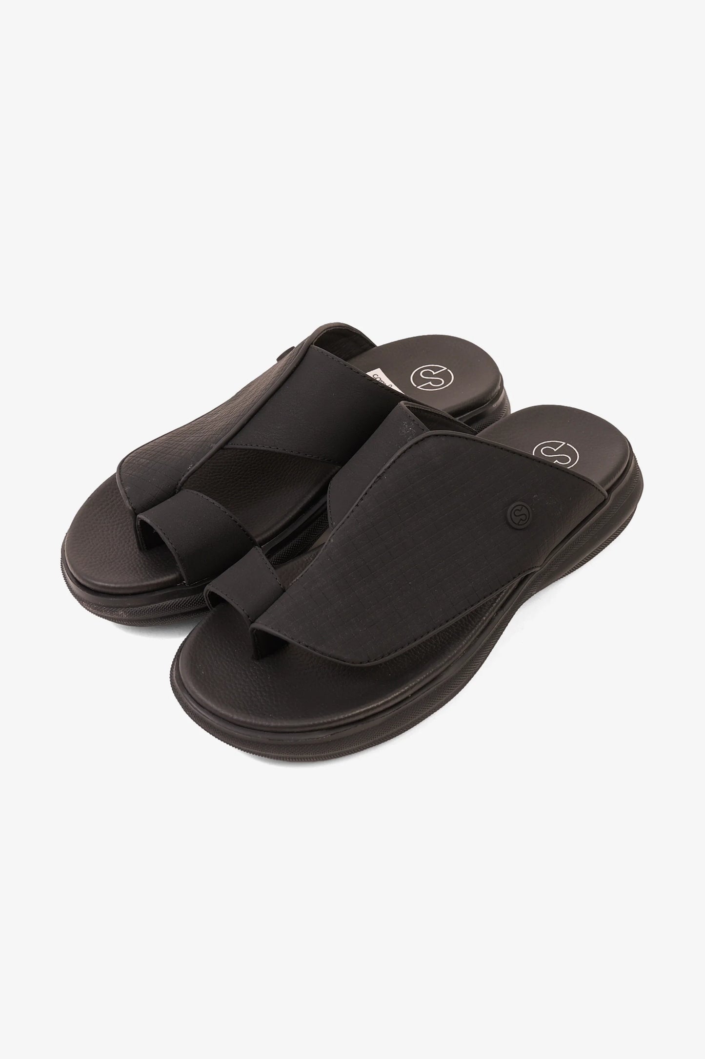 Comfort Plus Men's Imperial Comfort Arabic Sandals Black MSDGBCPDN108