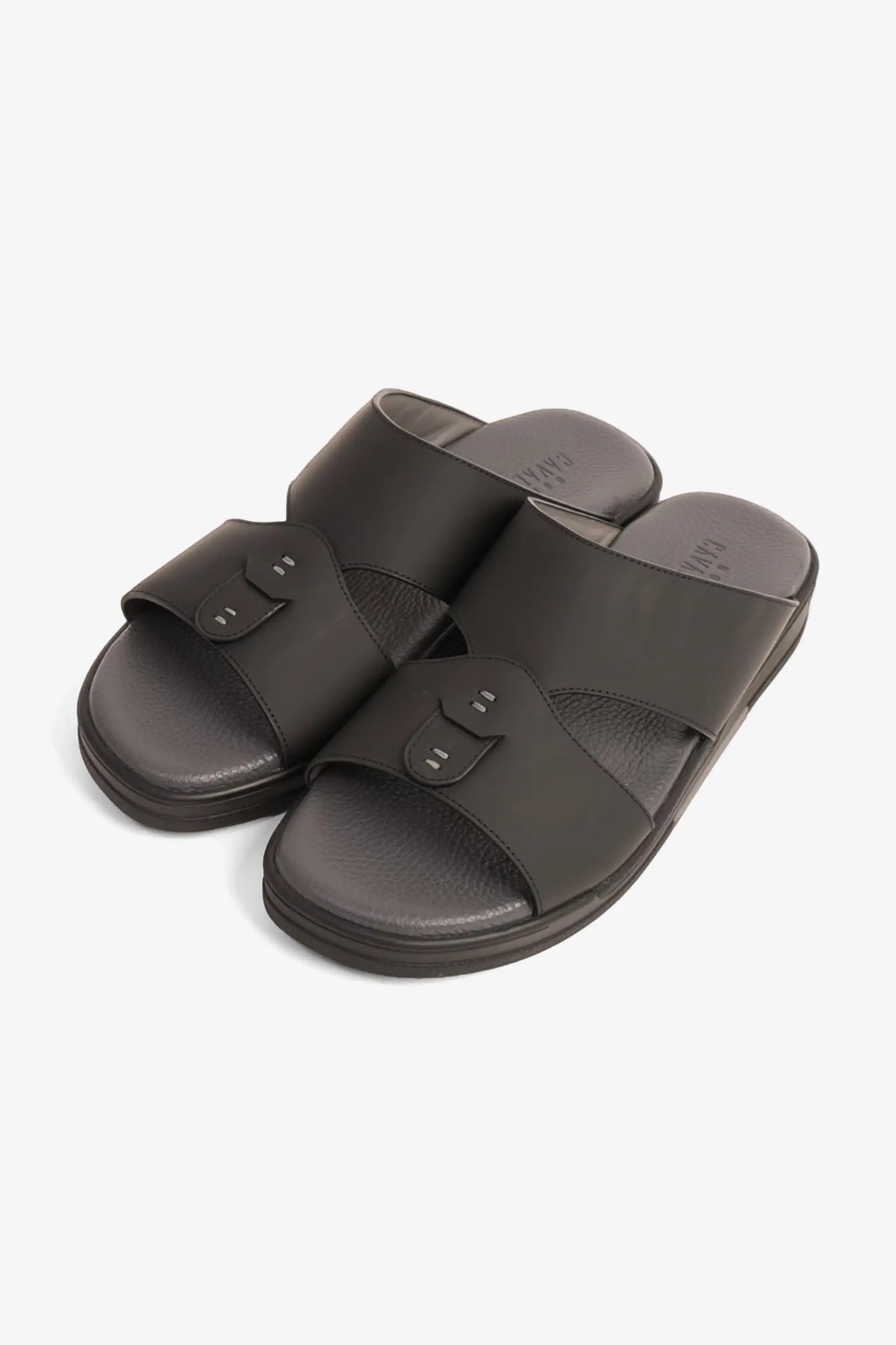 Cavalier Uomo Men's Arabic Sandals Black HAR 329