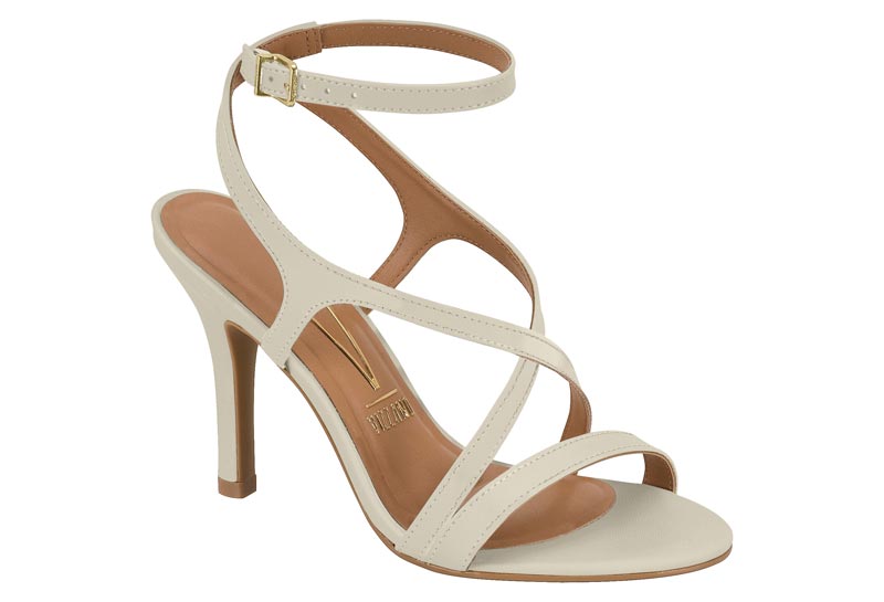 SANDALIA FEMININA PELICA OFF WHITE