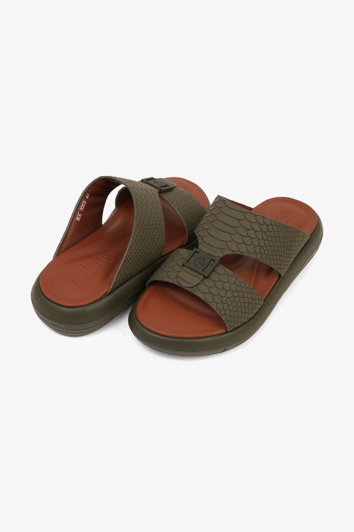 Cavalier Uomo Men's Value Arabic Sandals Olive MSDCVROC3003