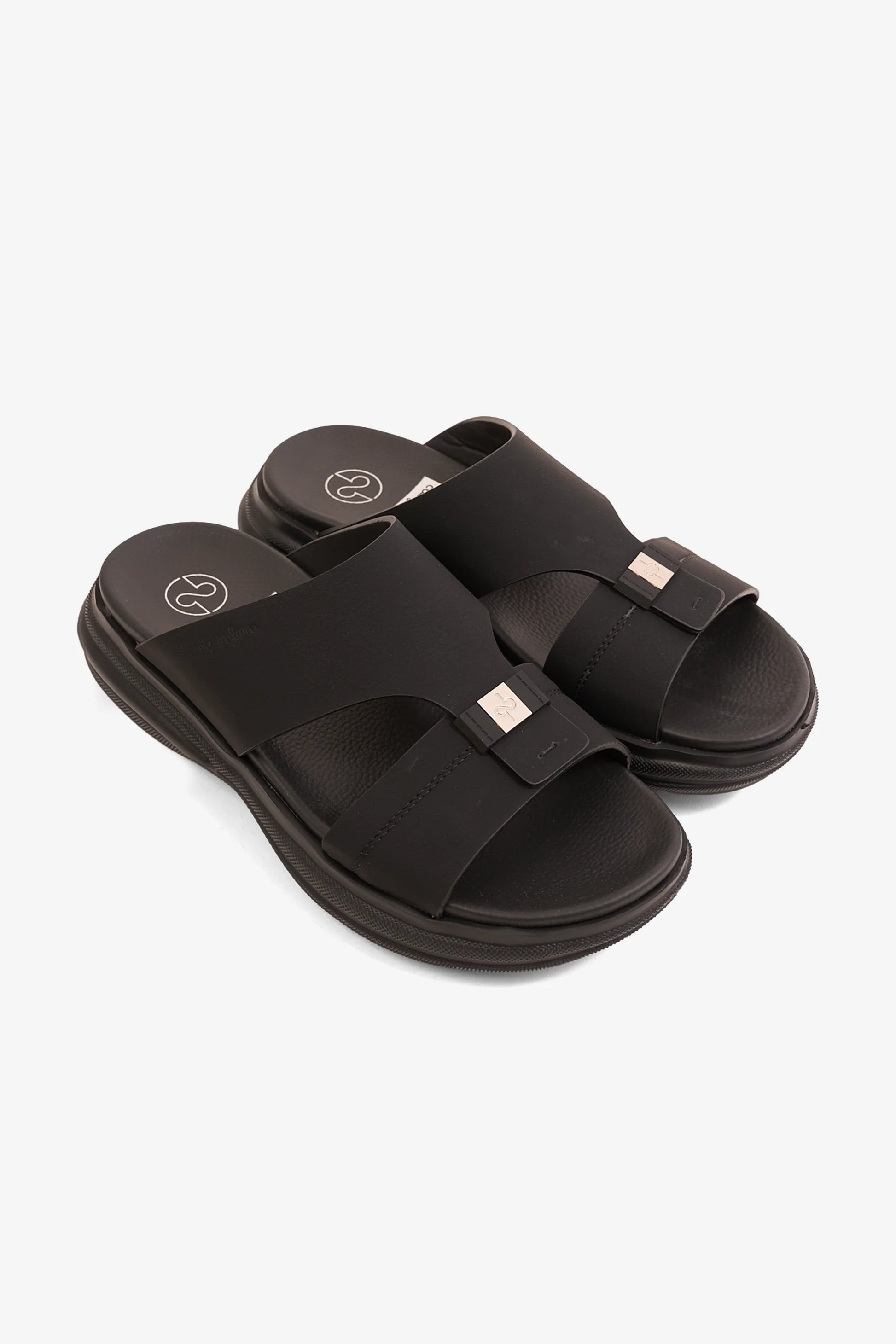 Comfort Plus Men's True Balance Arabic Sandals Black MSDGBCPDN105