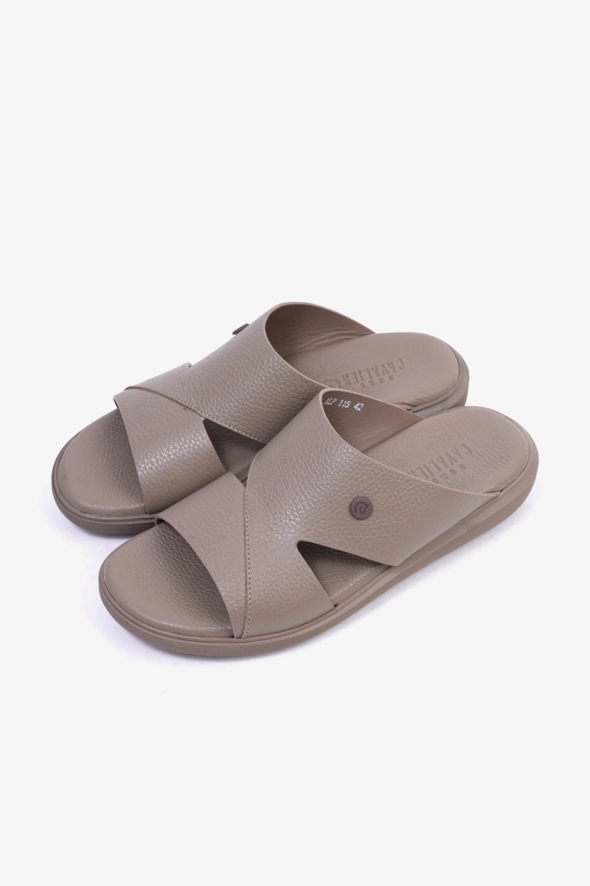 Cavalier Uomo Men's Sandals Stone MSDCVALP115