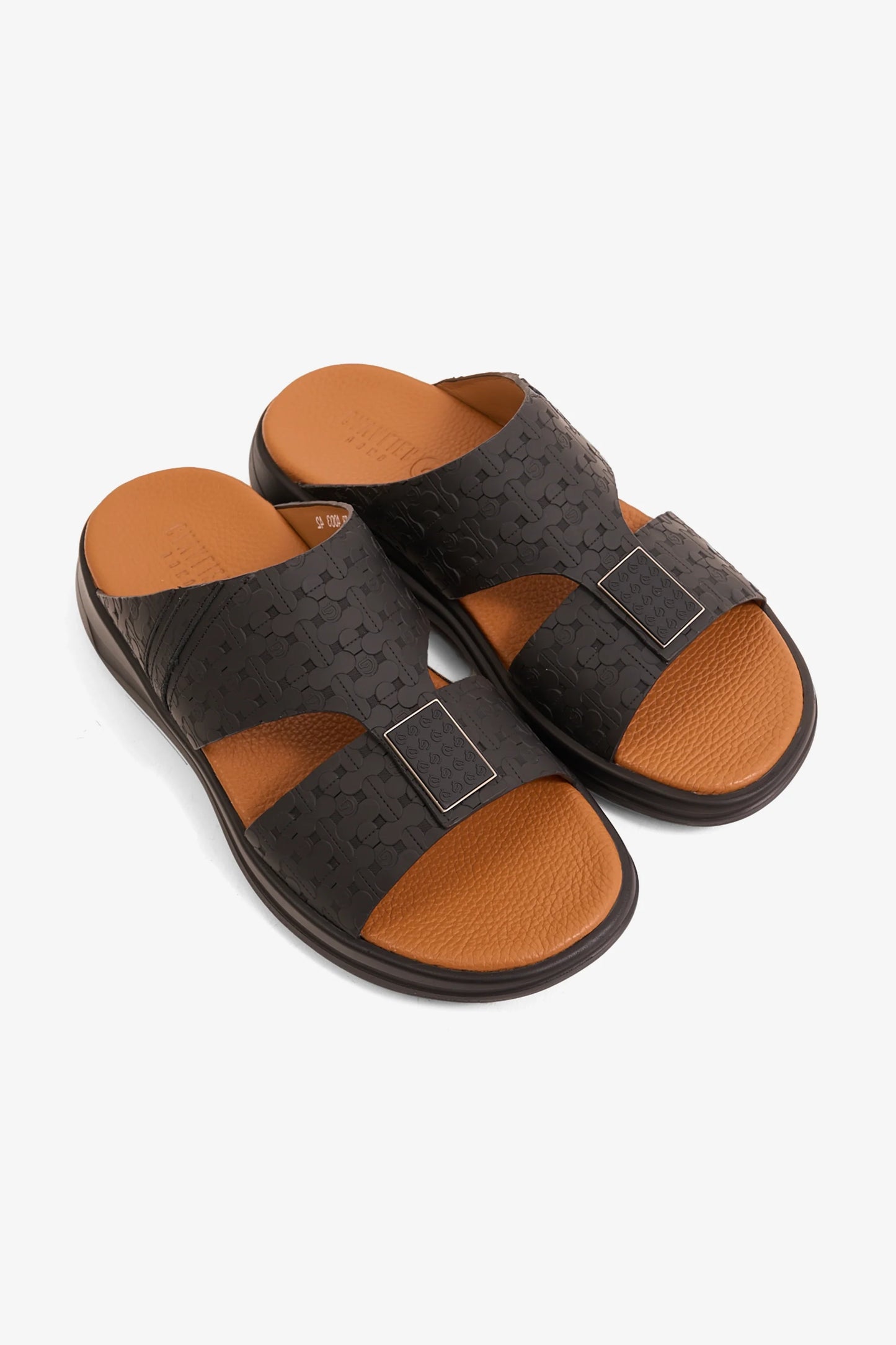 Cavalier Uomo Men's TheraBounce Prestige Sandals Black MSDCVTB4003