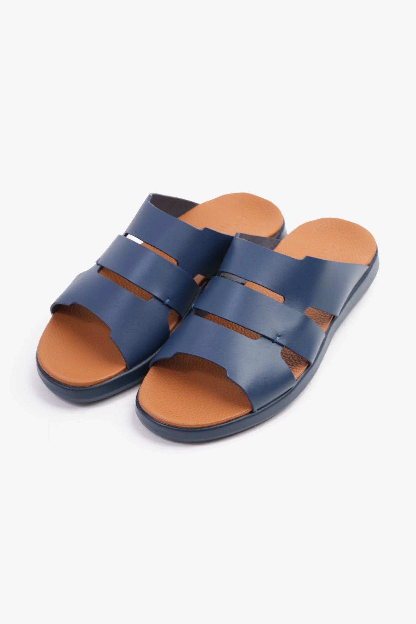 Comfort Plus Men's 2.2mm Arabic Sandals Navy MSDCPKYB66