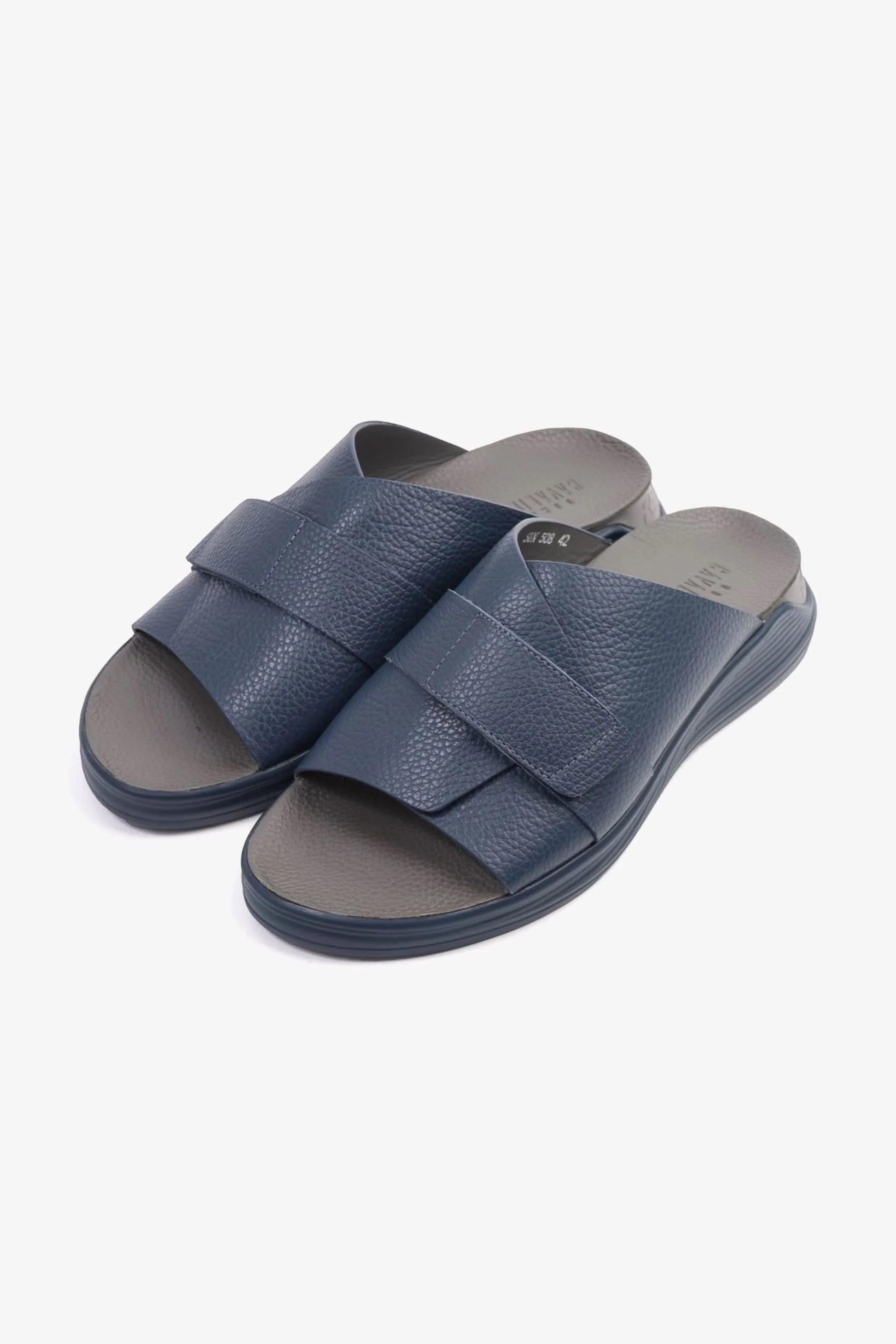 Cavalier Uomo Men's Strappy Sandals Navy MSDCVSUN508