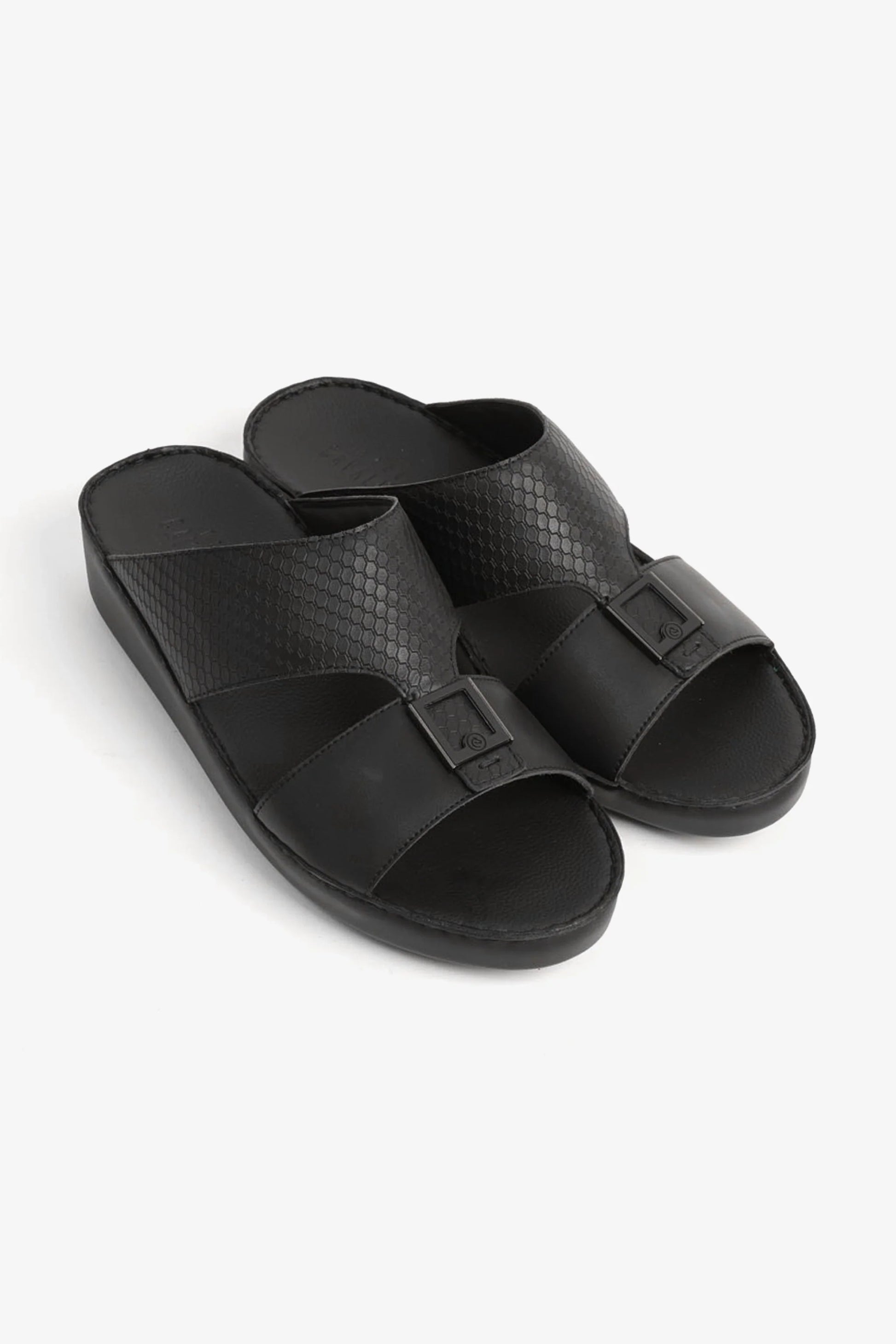 Cavalier Uomo Men's Arabic Sandals Black CV1110