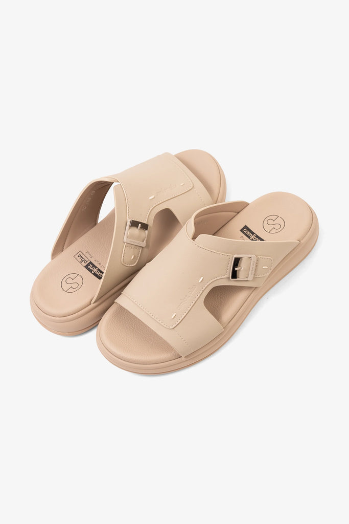 COMFORT PLUS MEN'S ULTRA ELEVATE SANDALS SAND