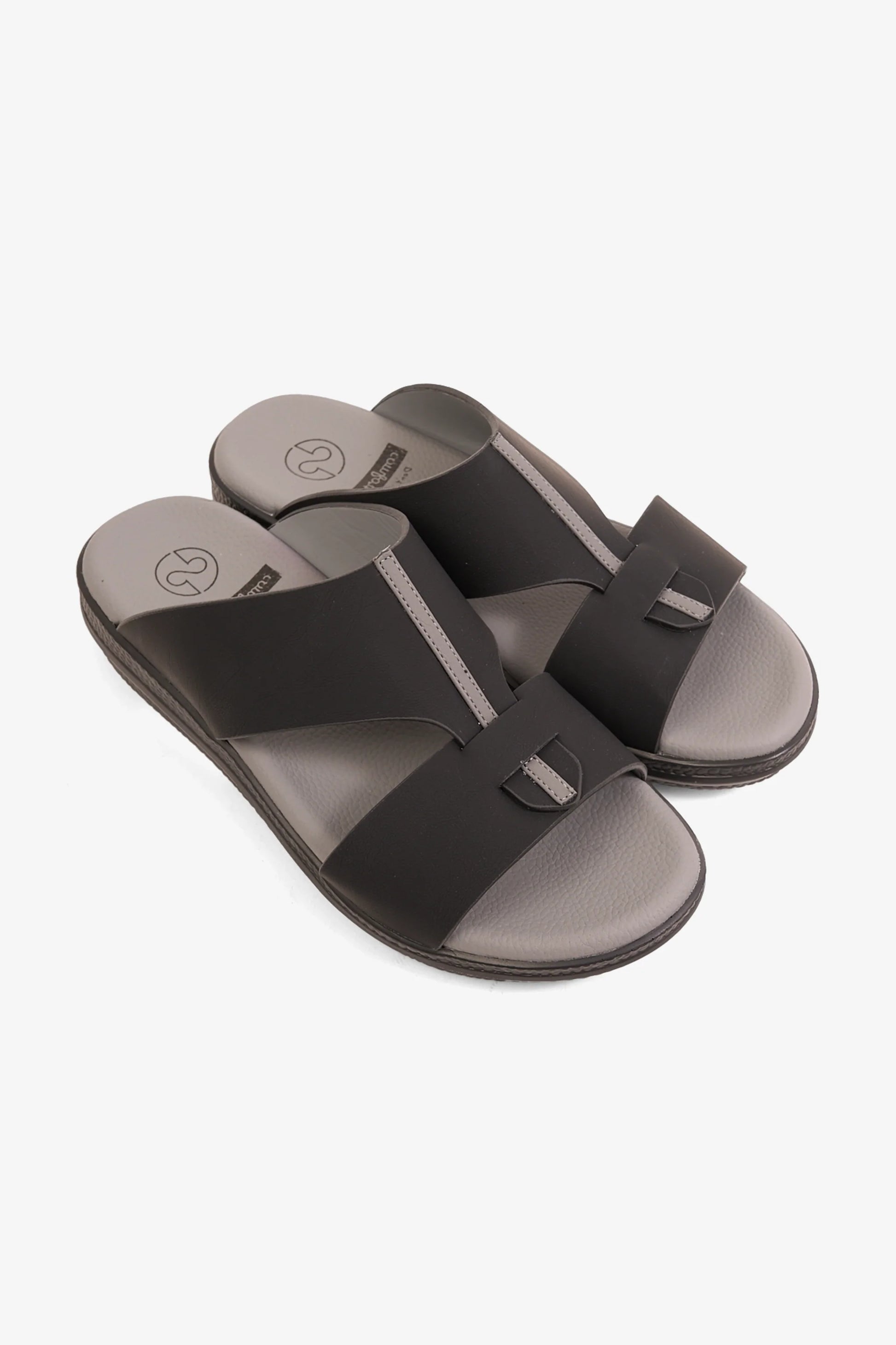 Comfort Plus Men's Glide Luxe Arabic Sandals Black MSDGBCPRS103