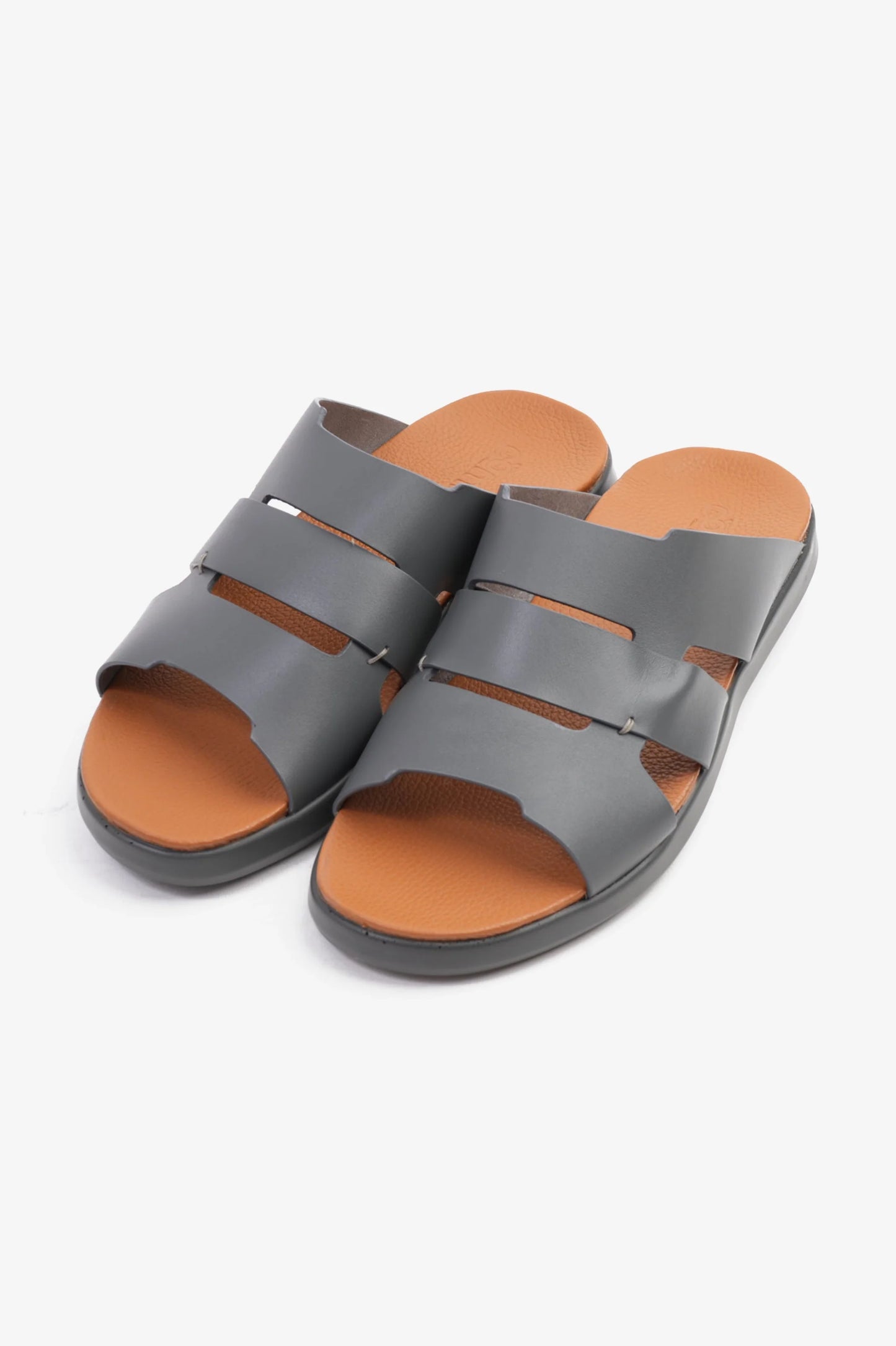Comfort Plus Men's 2.2mm Arabic Sandals Grey MSDCPKYB66